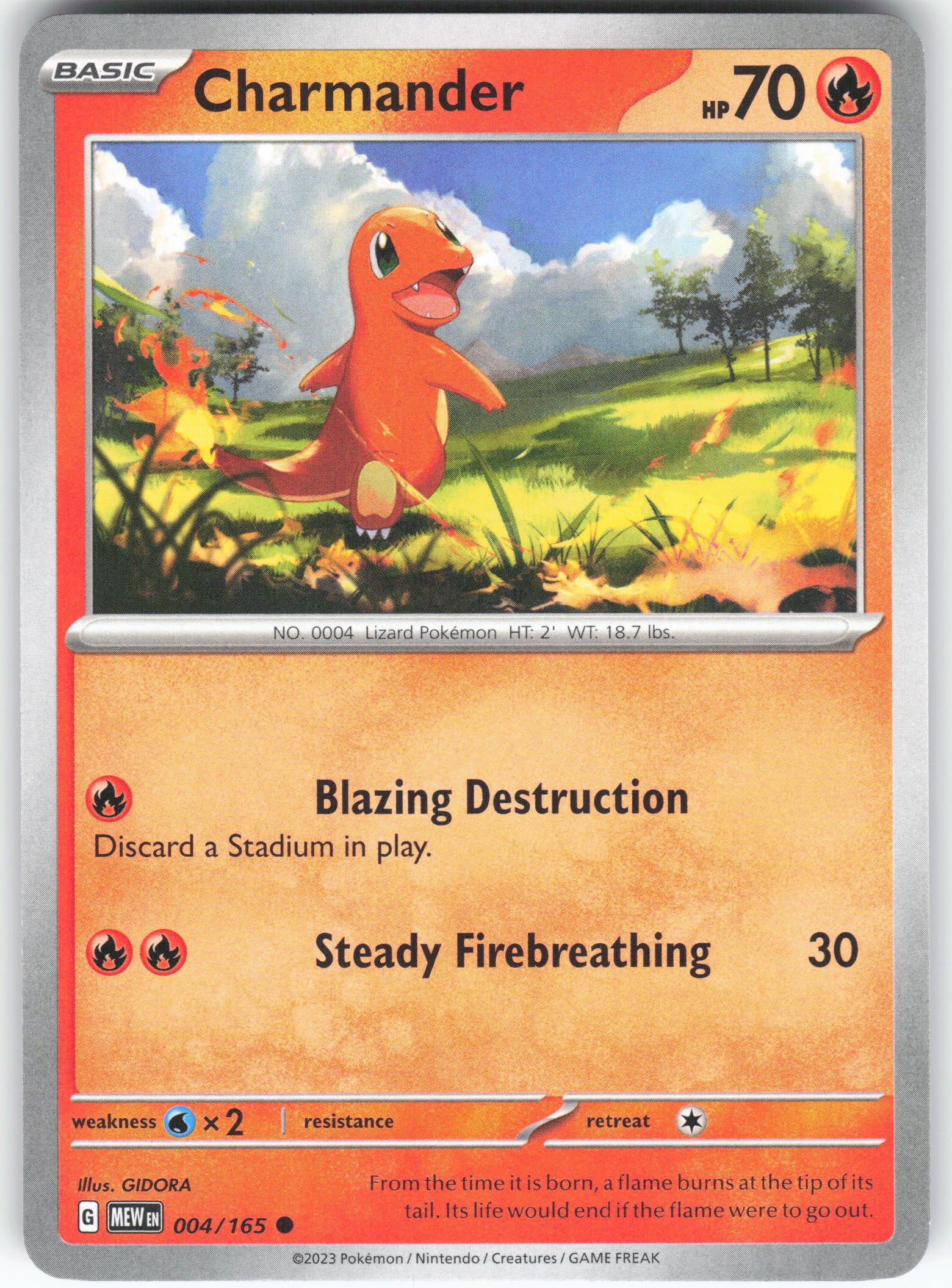 Charmander - 004/165