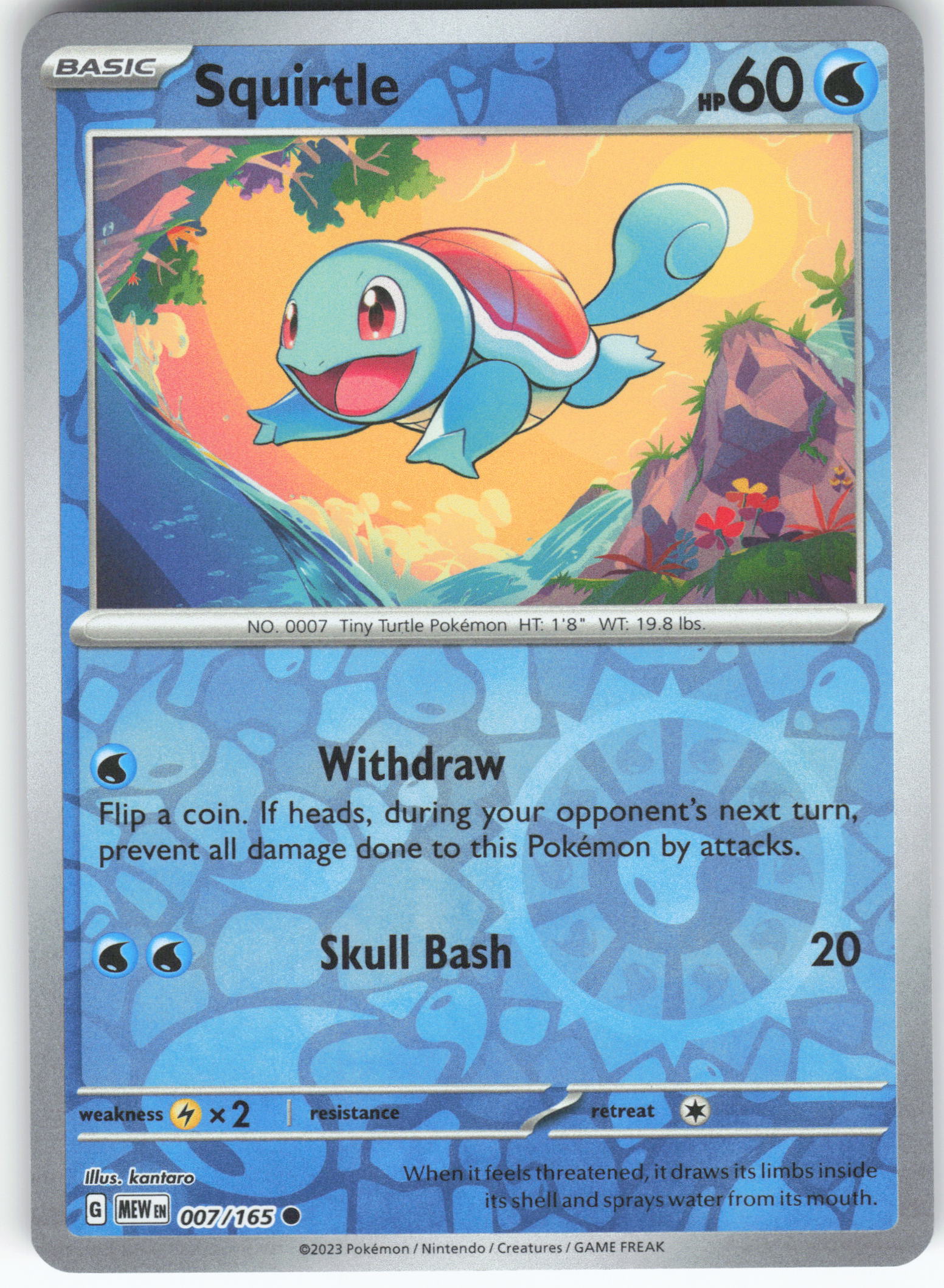 Squirtle - 007/165