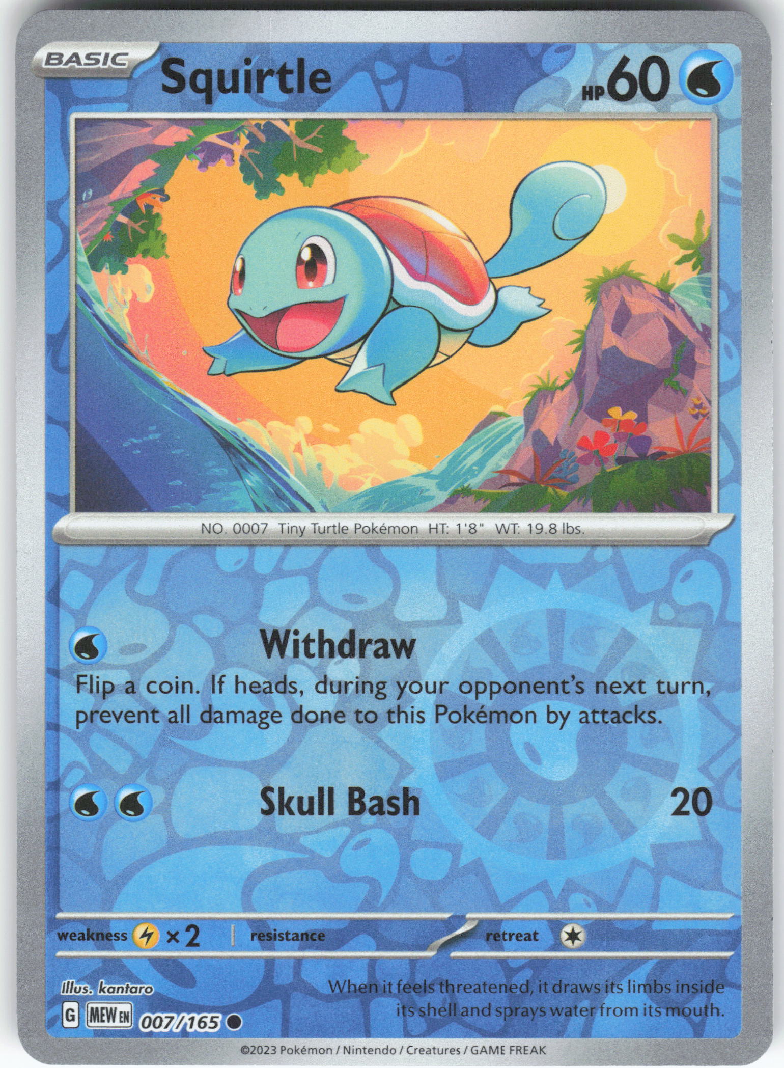 Squirtle - 007/165