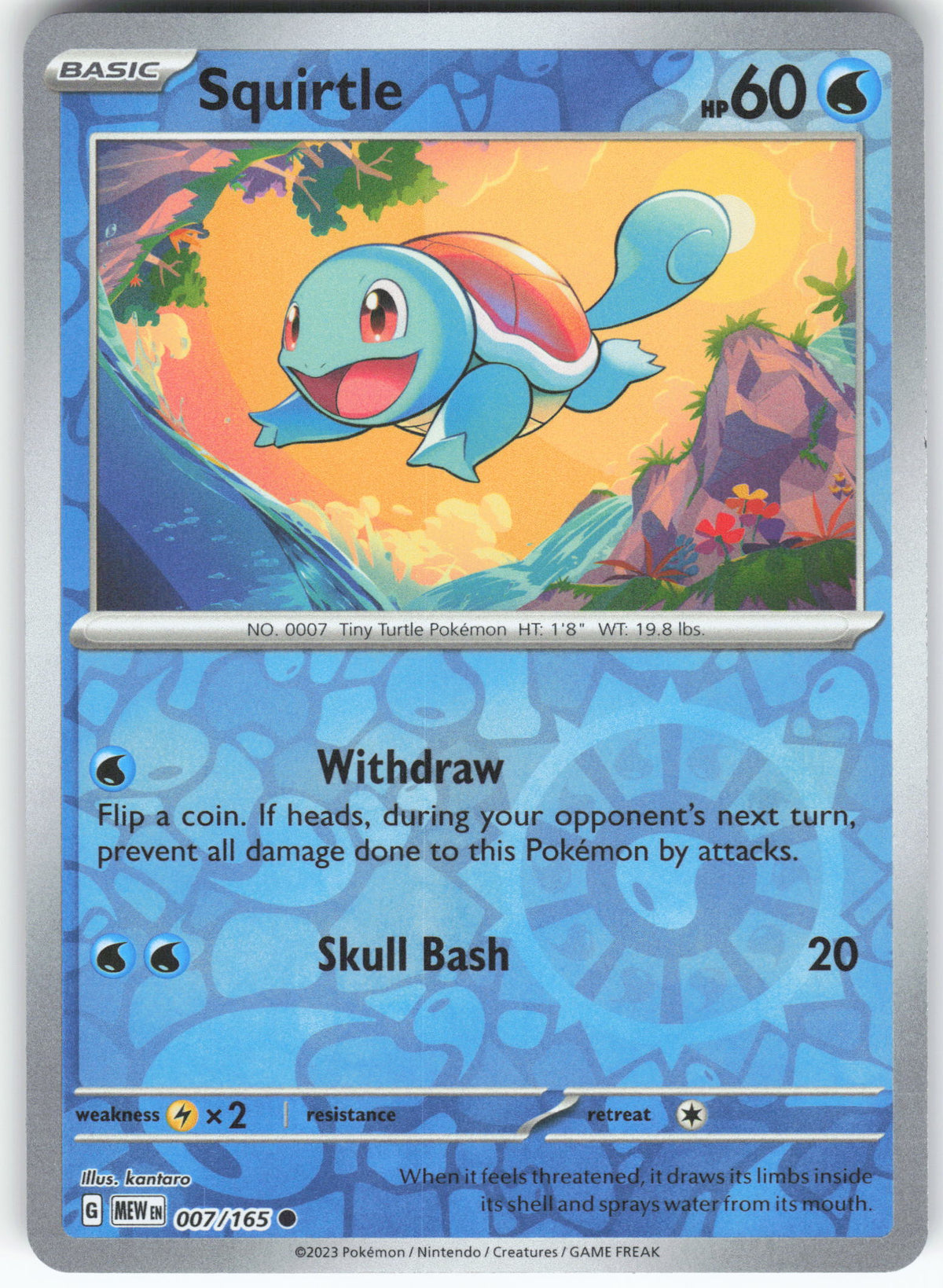 Squirtle - 007/165