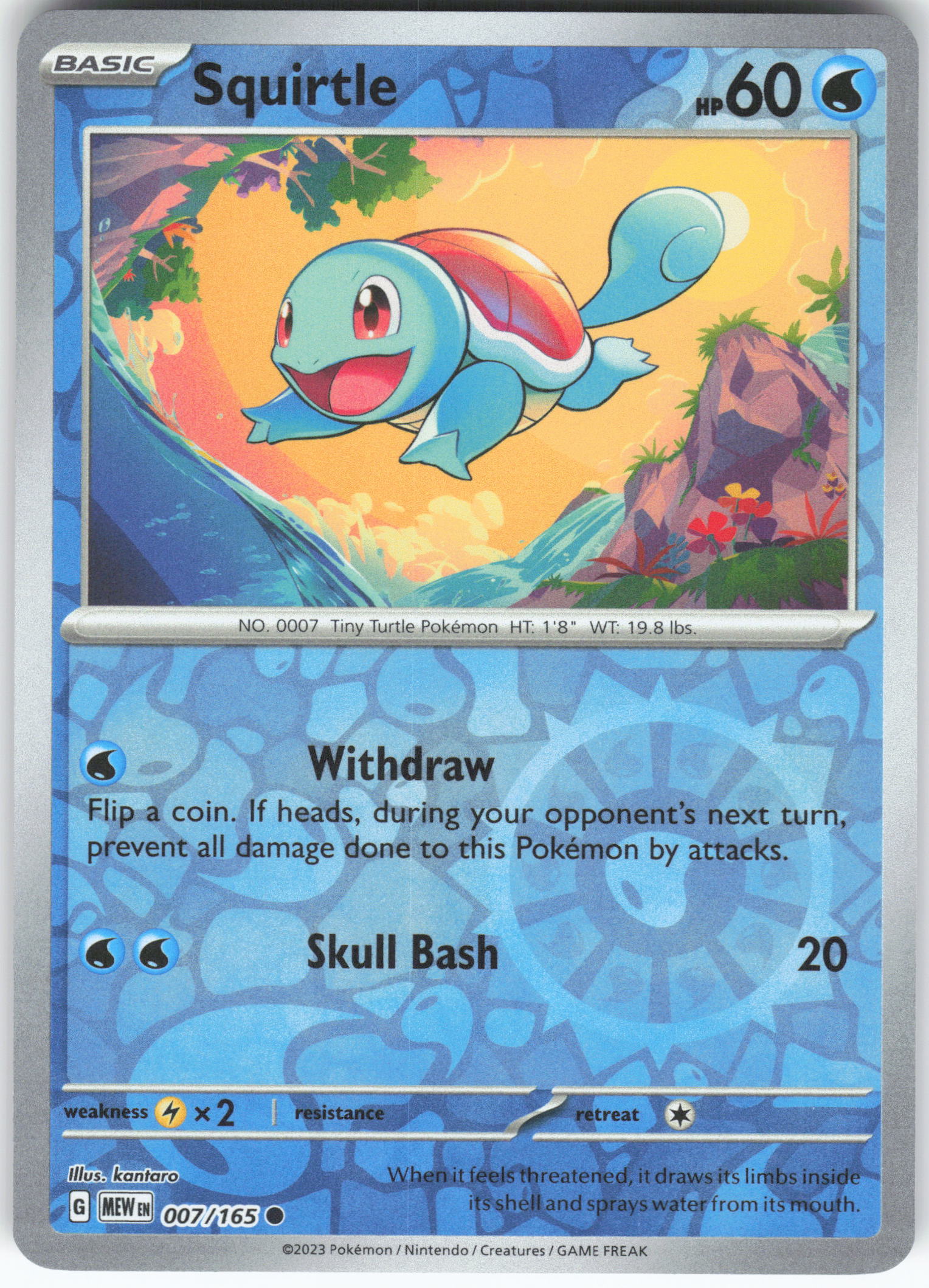 Squirtle - 007/165