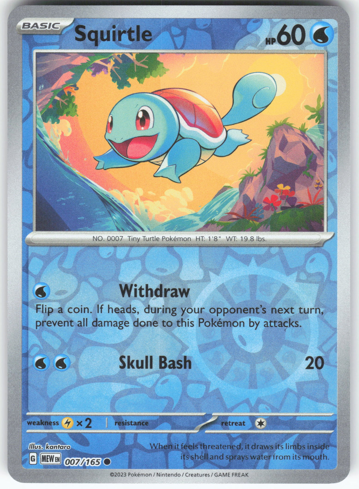 Squirtle - 007/165