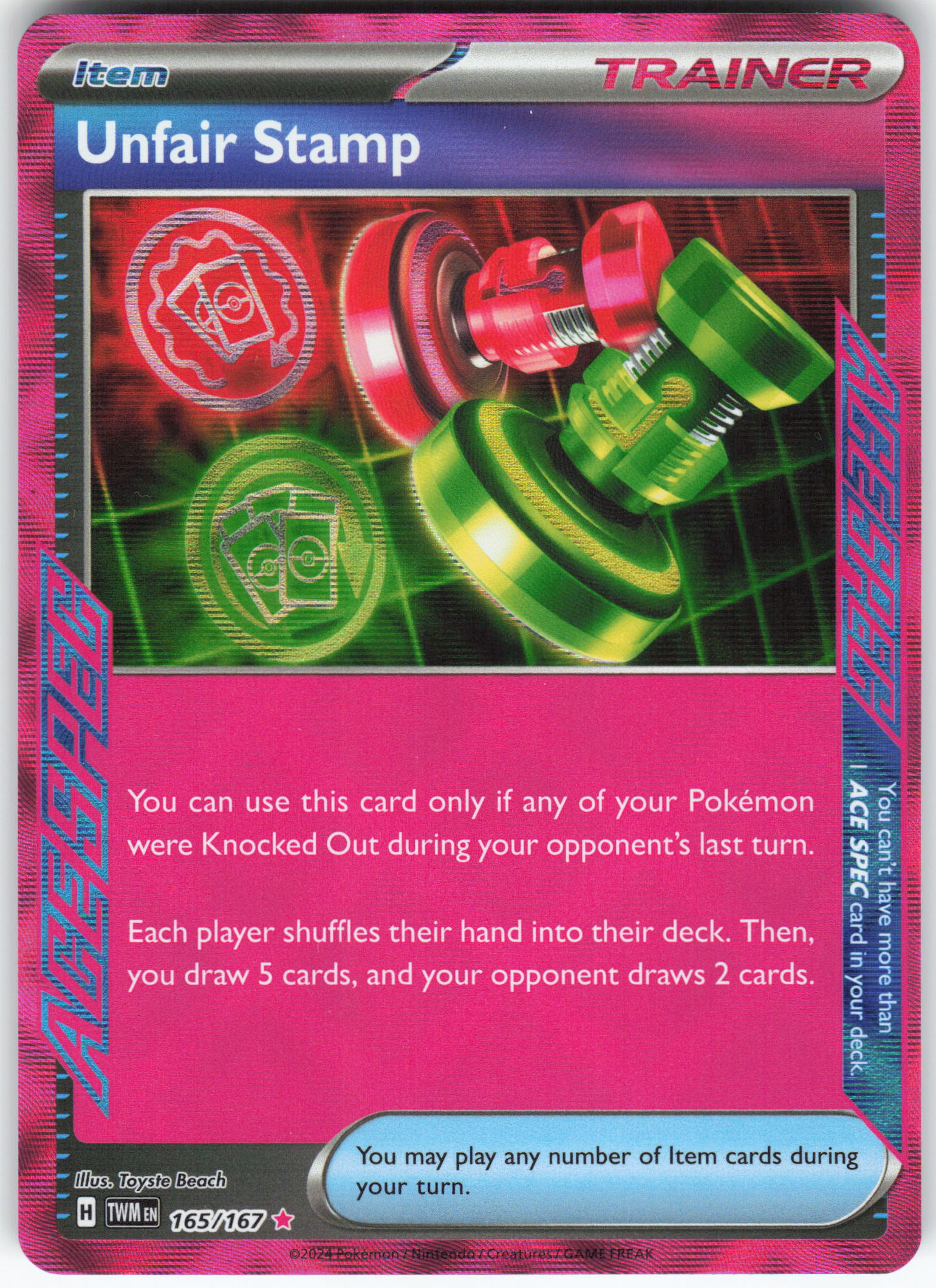 Unfair Stamp