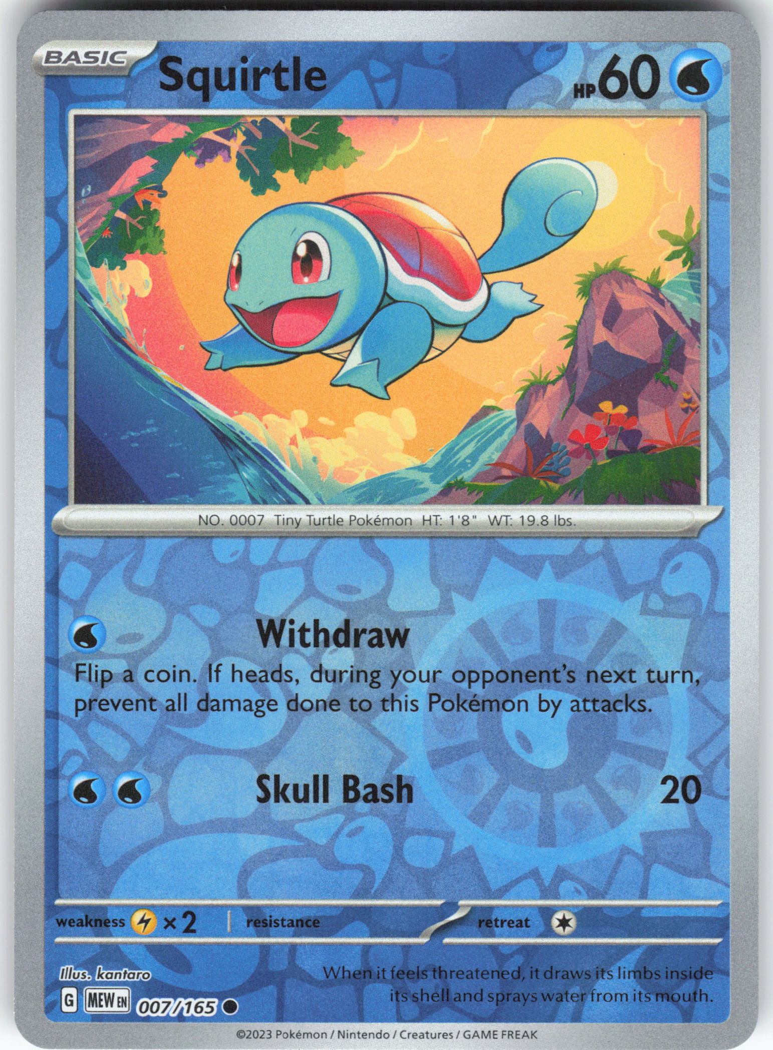 Squirtle - 007/165