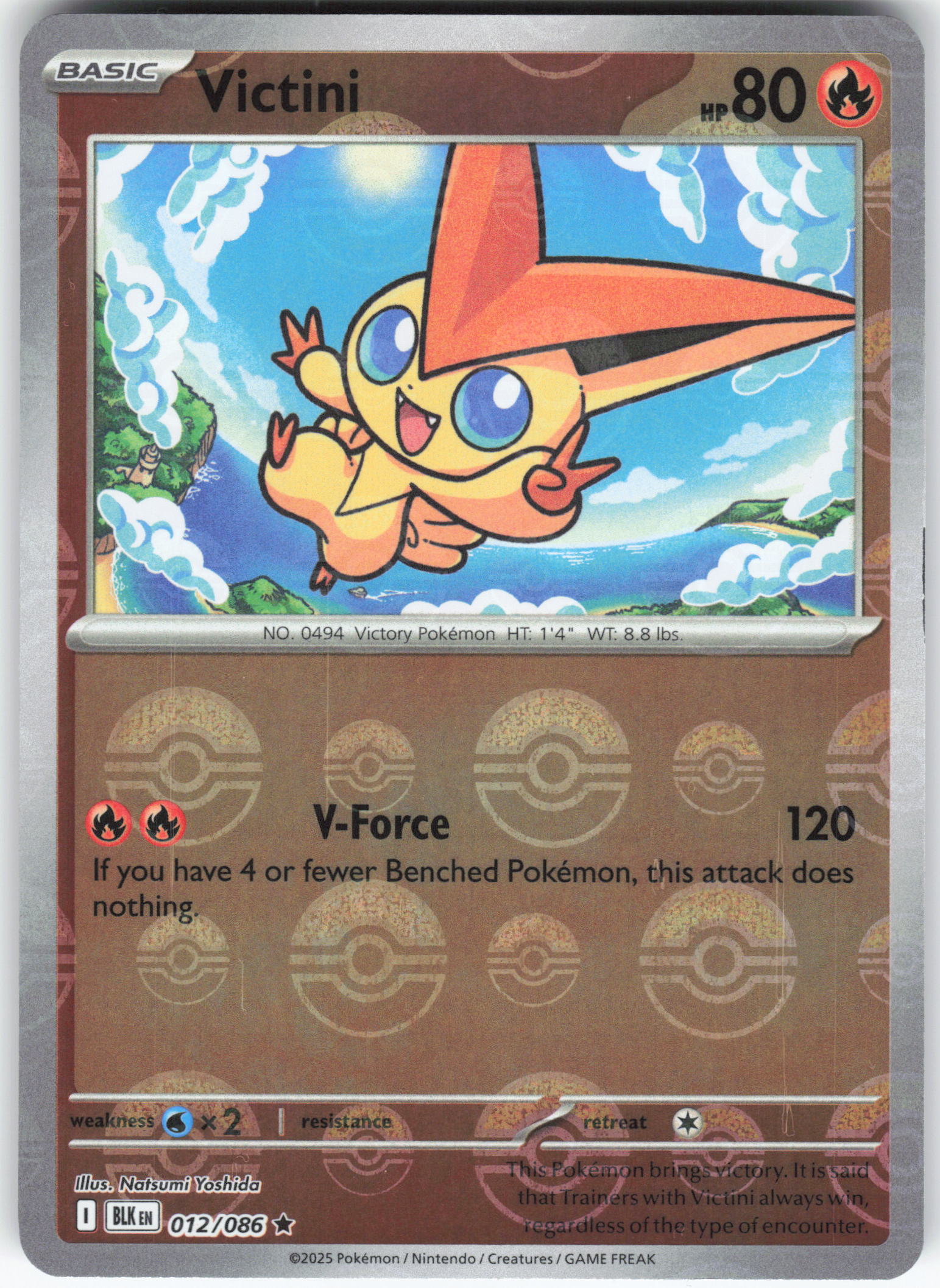 Victini (Poke Ball Pattern)