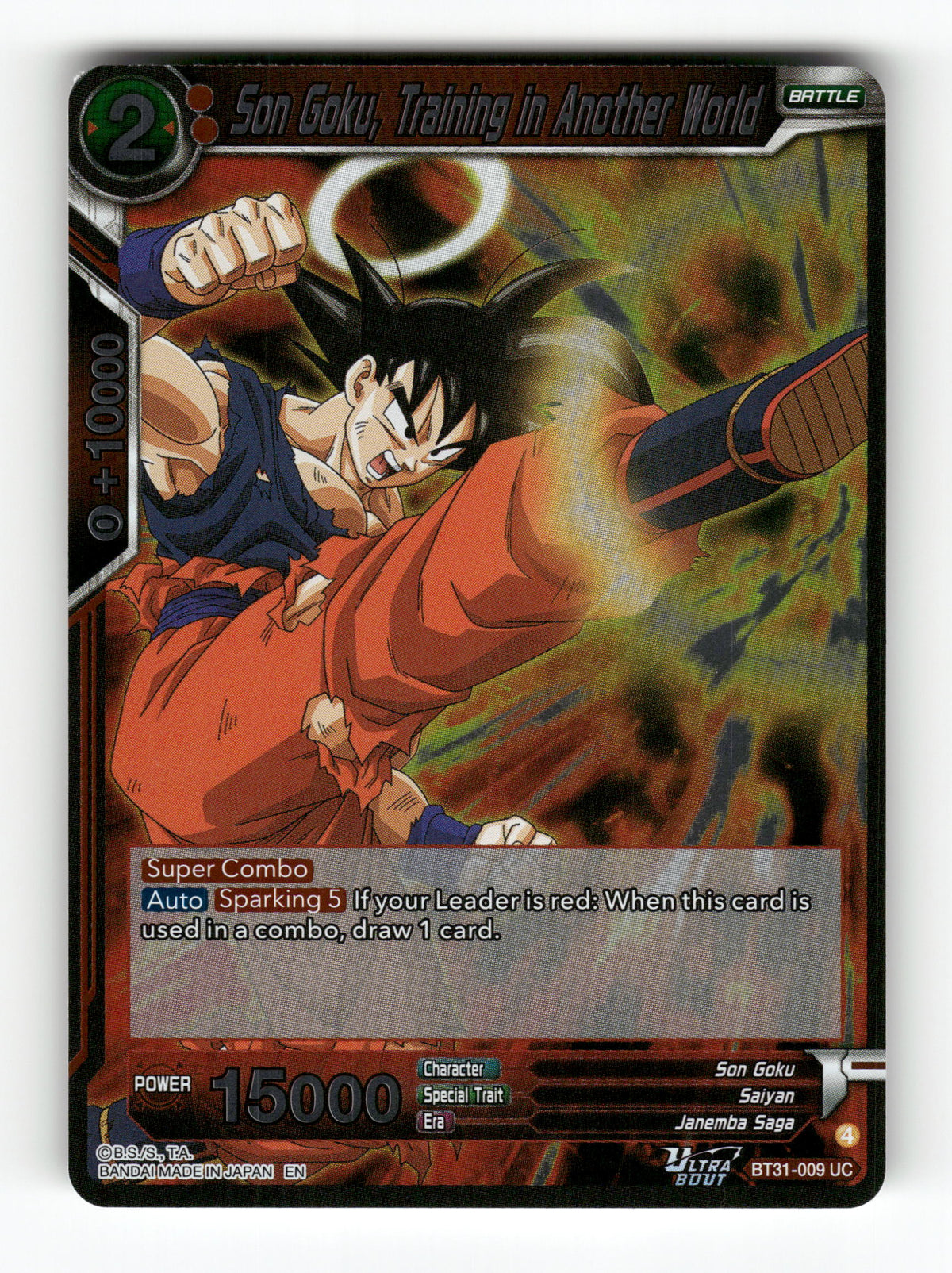Son Goku, Training in Another World