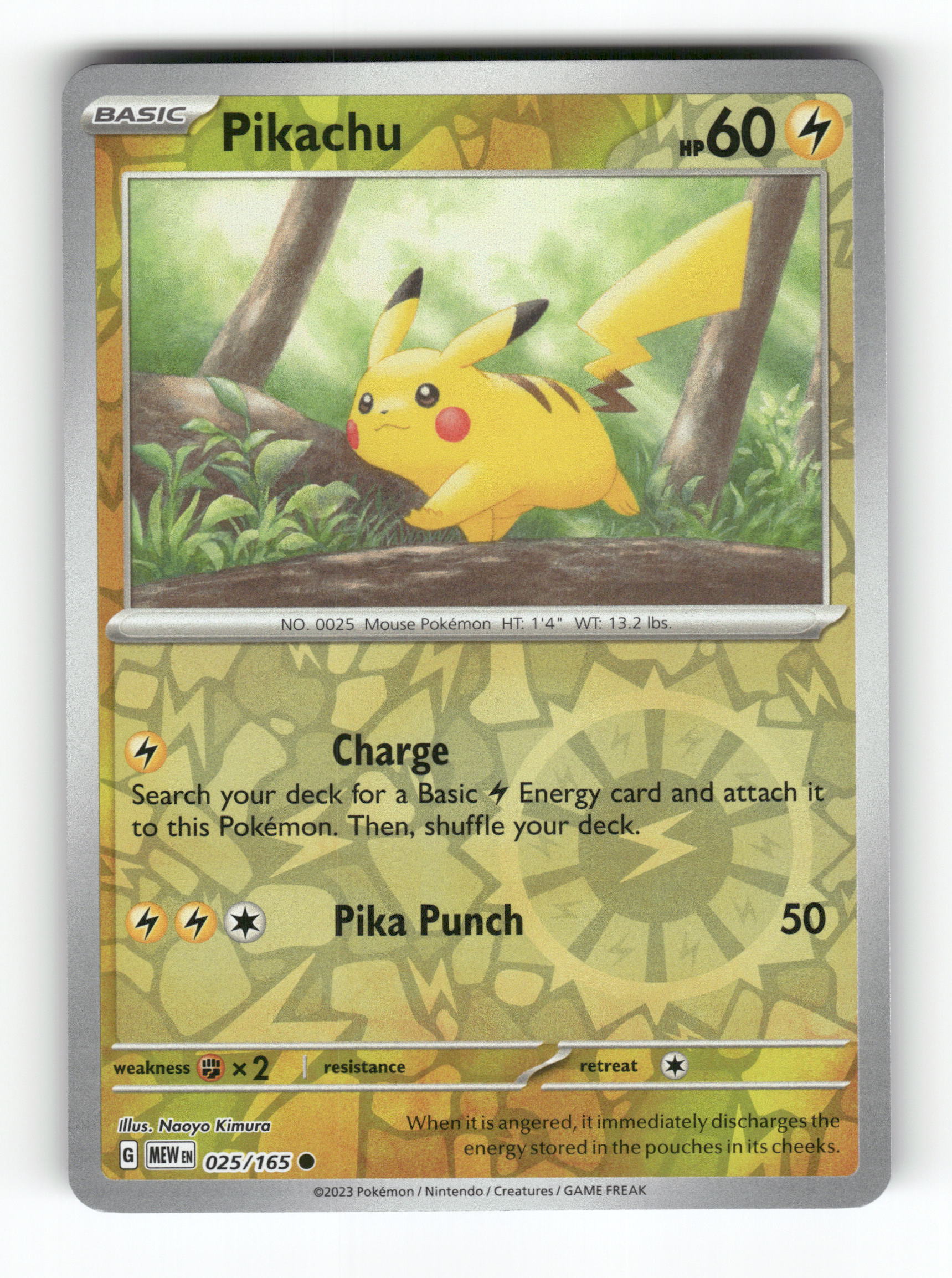 Pikachu - 025/165