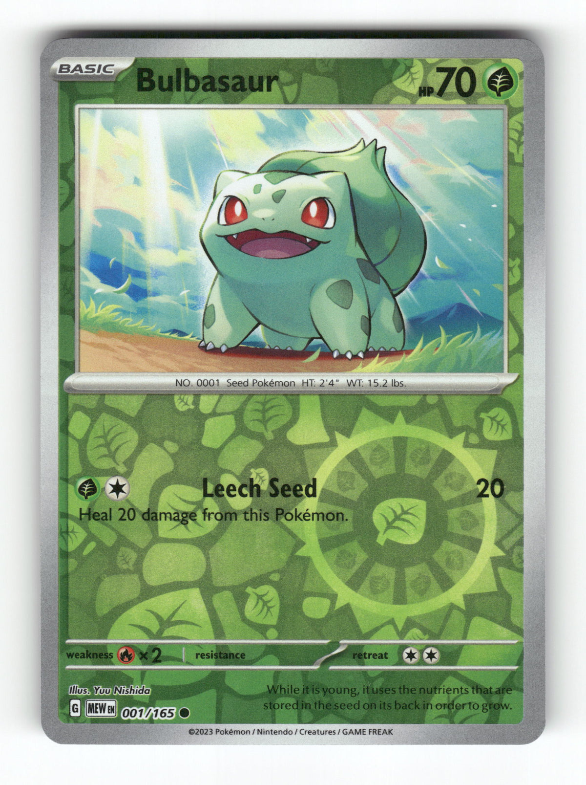 Bulbasaur - 001/165