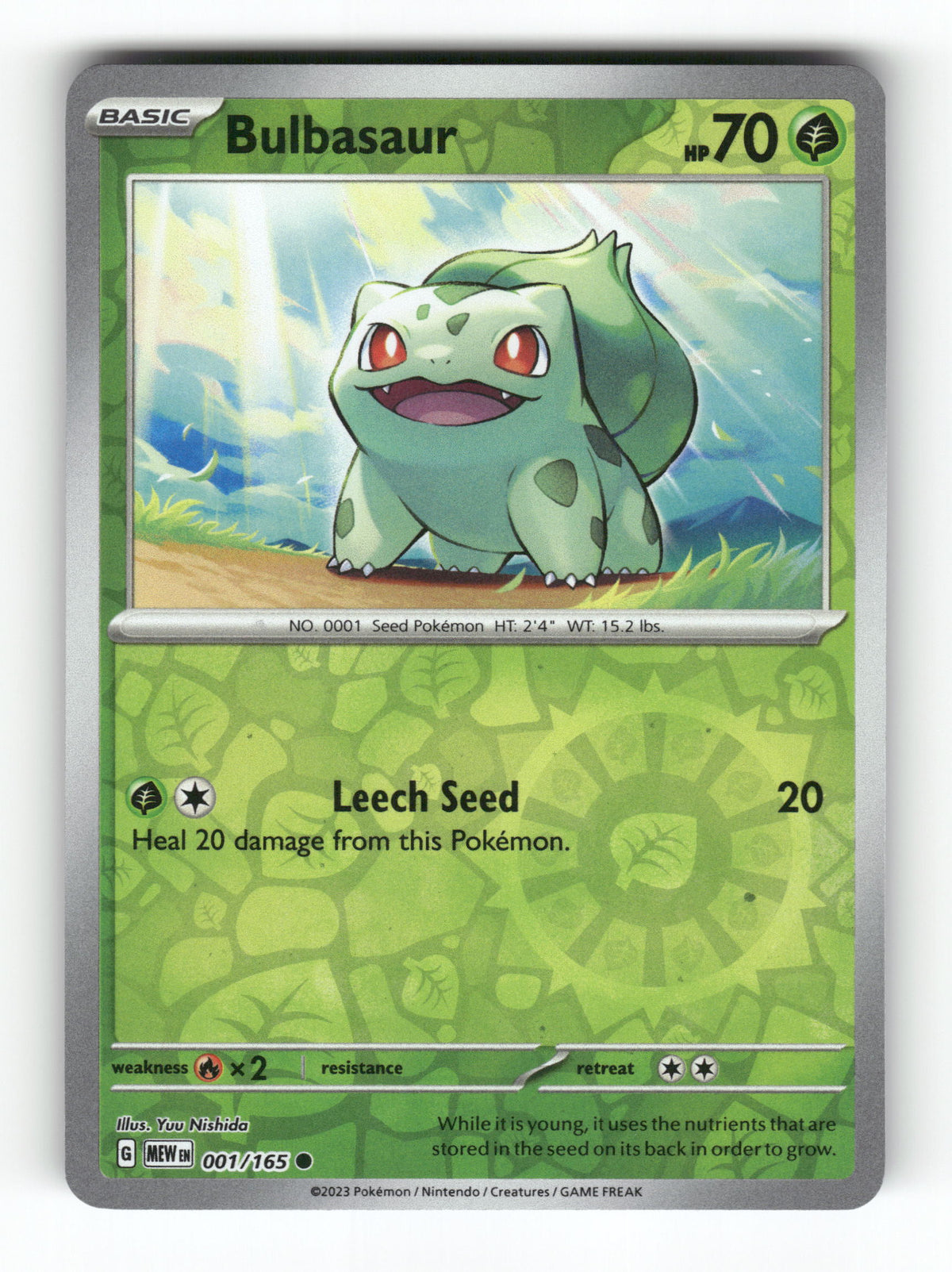 Bulbasaur - 001/165