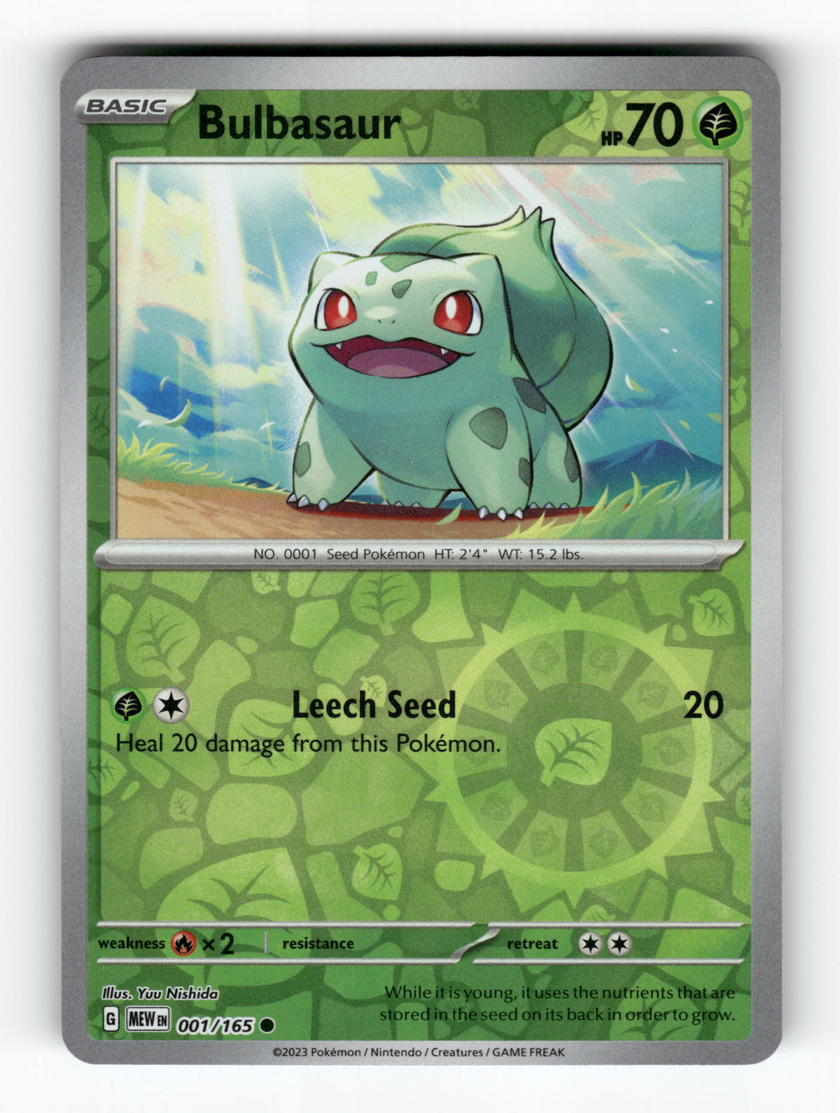 Bulbasaur - 001/165