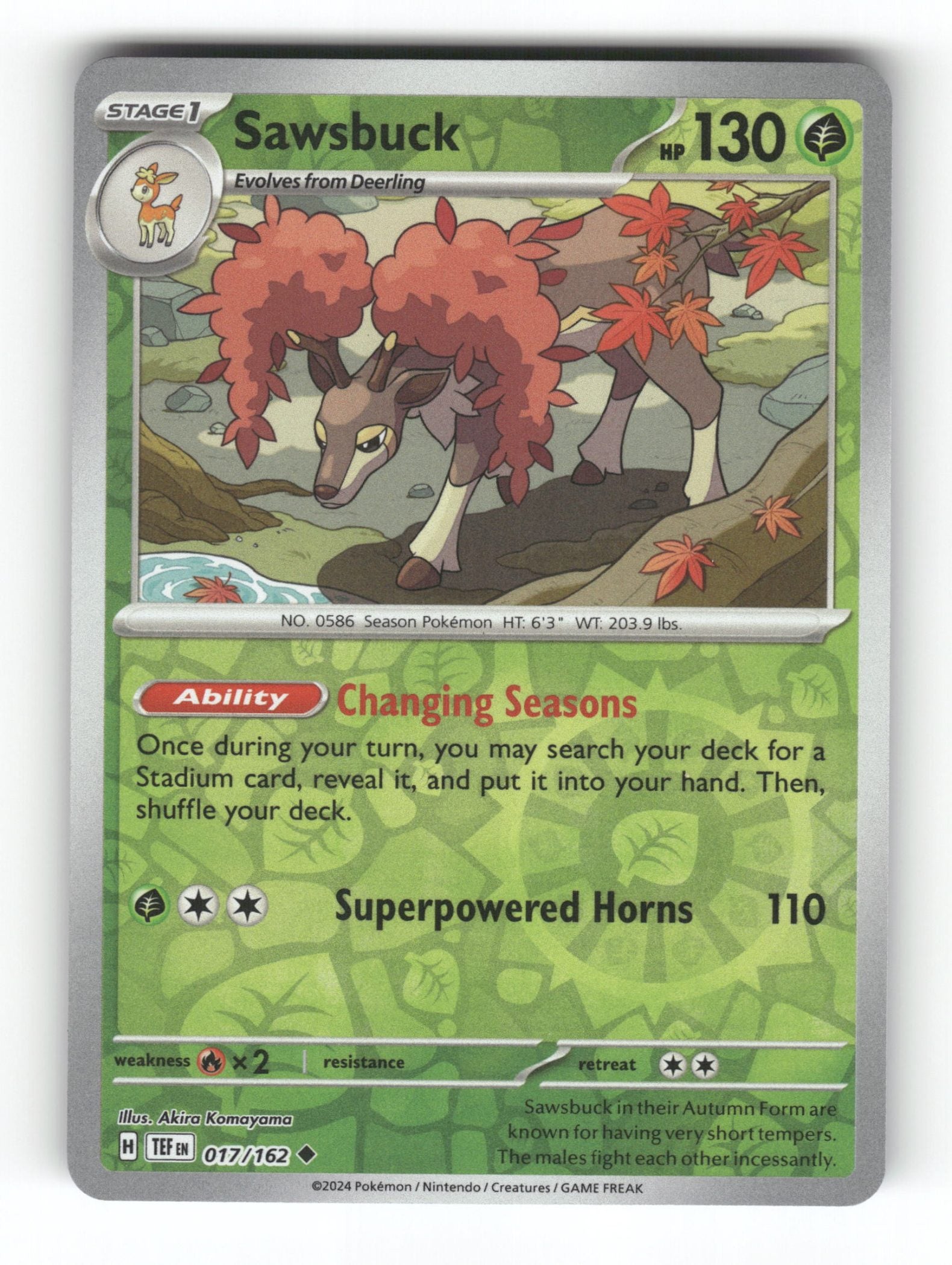Sawsbuck - 017/162