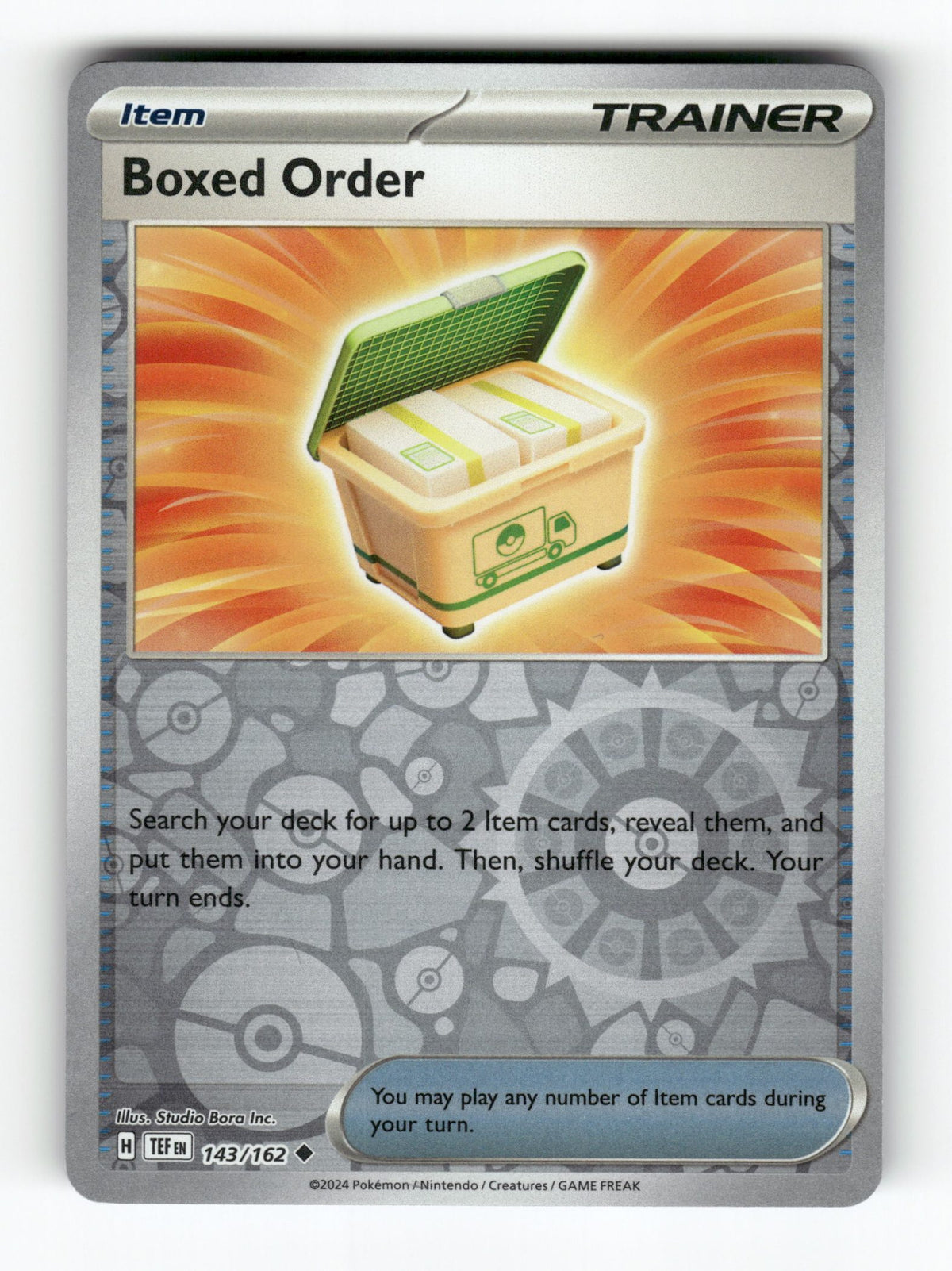 Boxed Order