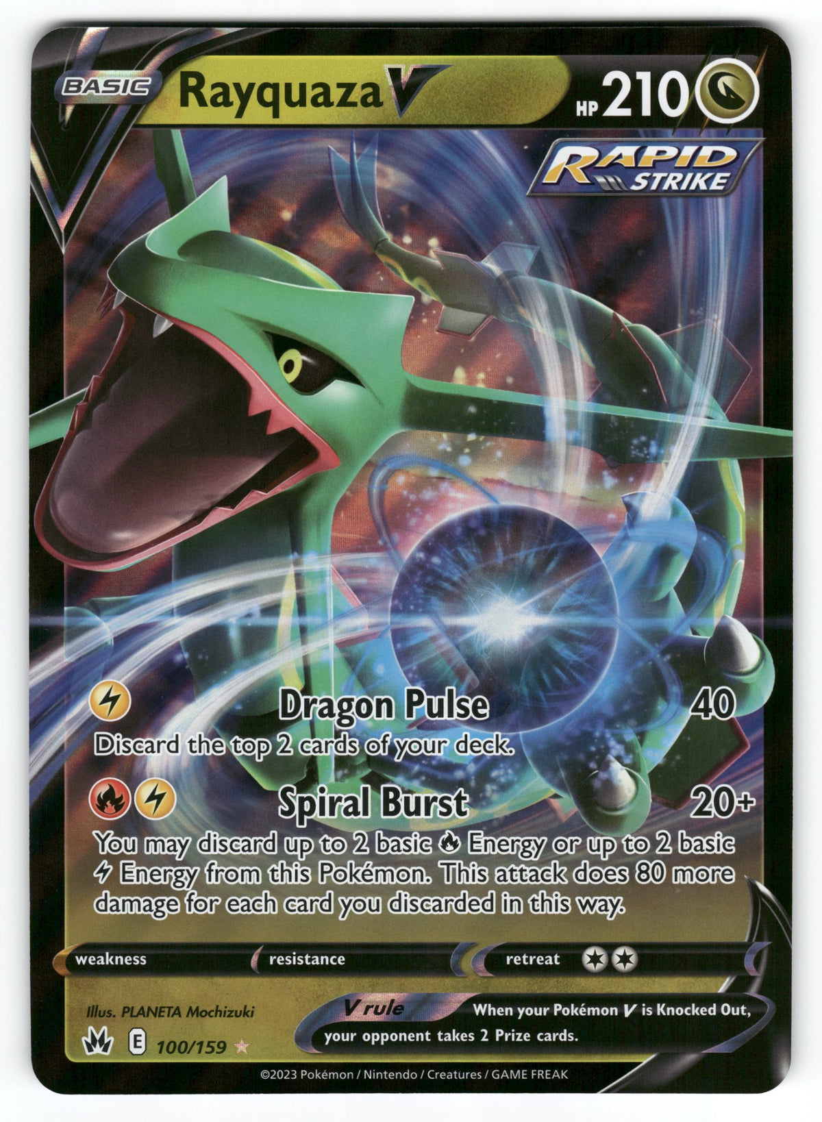 Rayquaza V 100/159