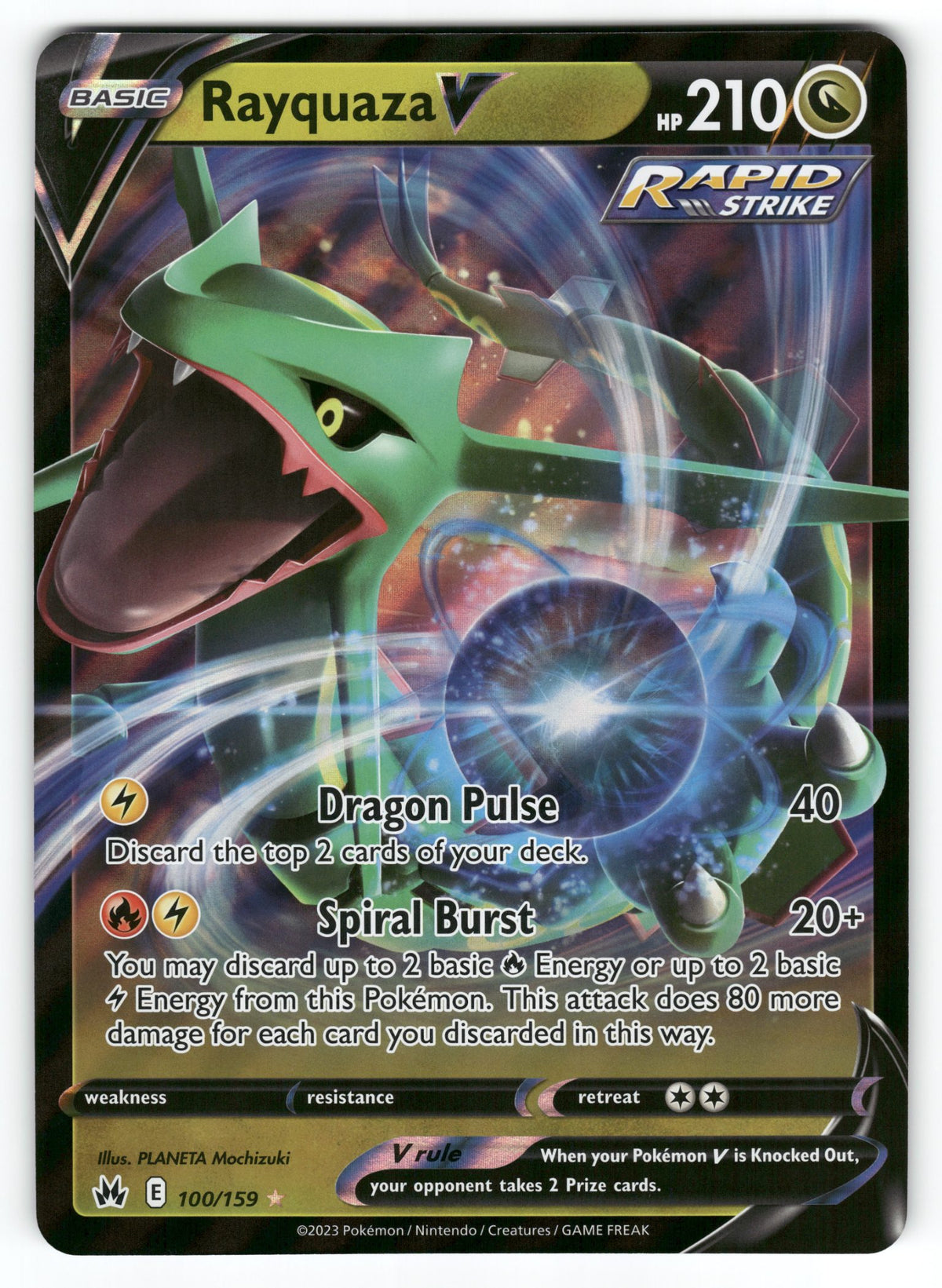 Rayquaza V 100/159