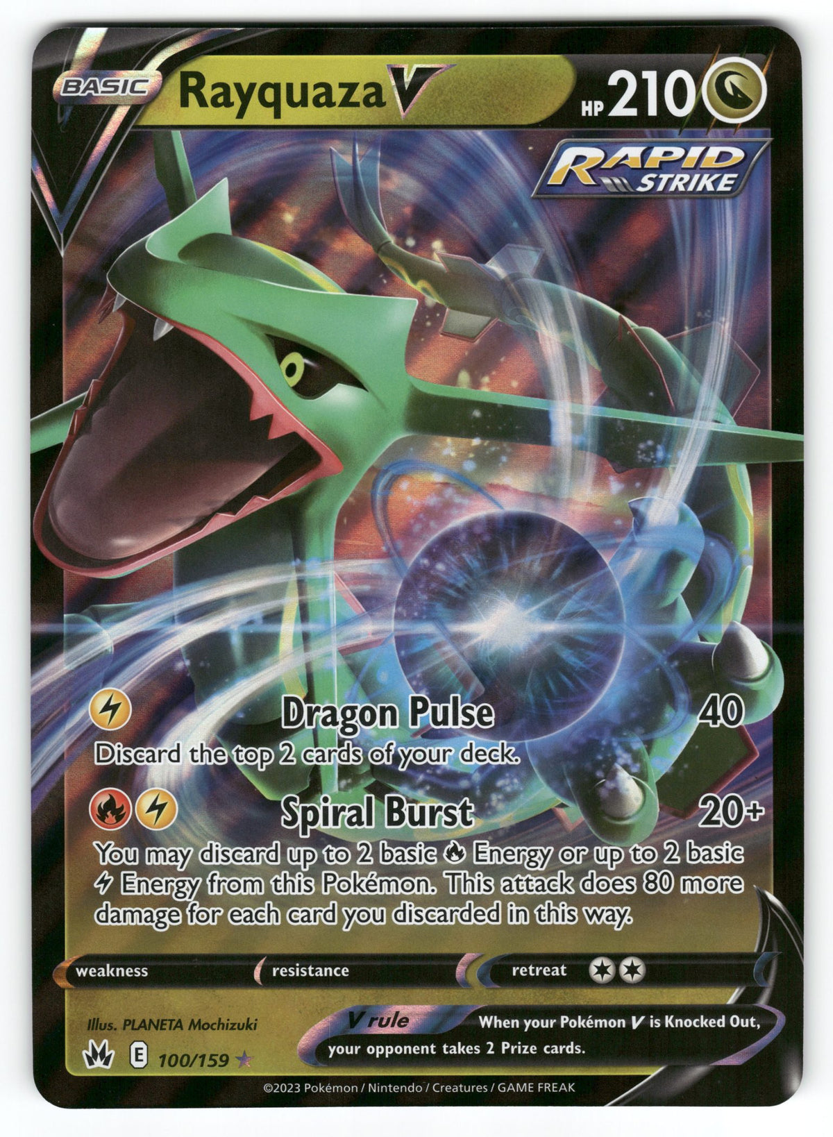 Rayquaza V 100/159