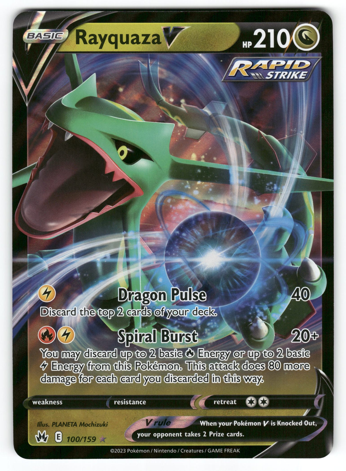Rayquaza V 100/159