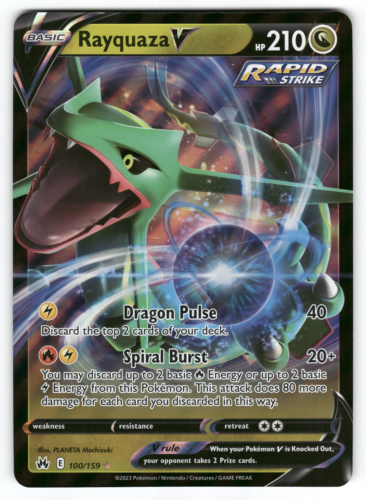 Rayquaza V 100/159