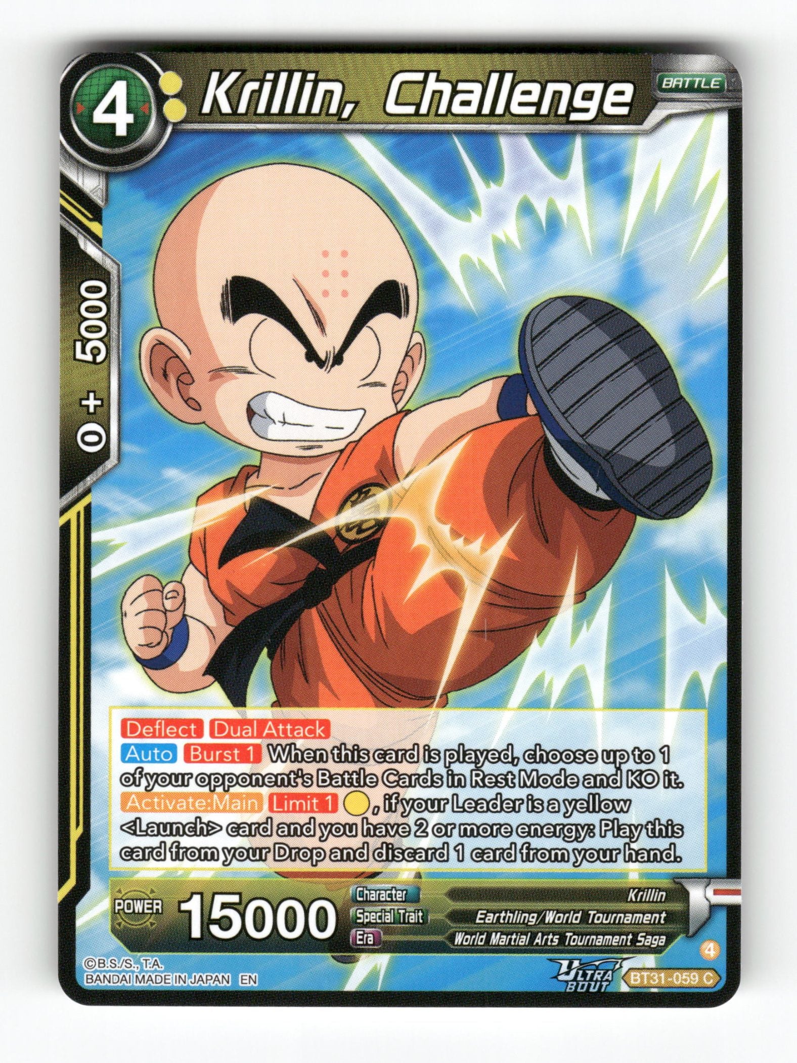 Krillin, Challenge
