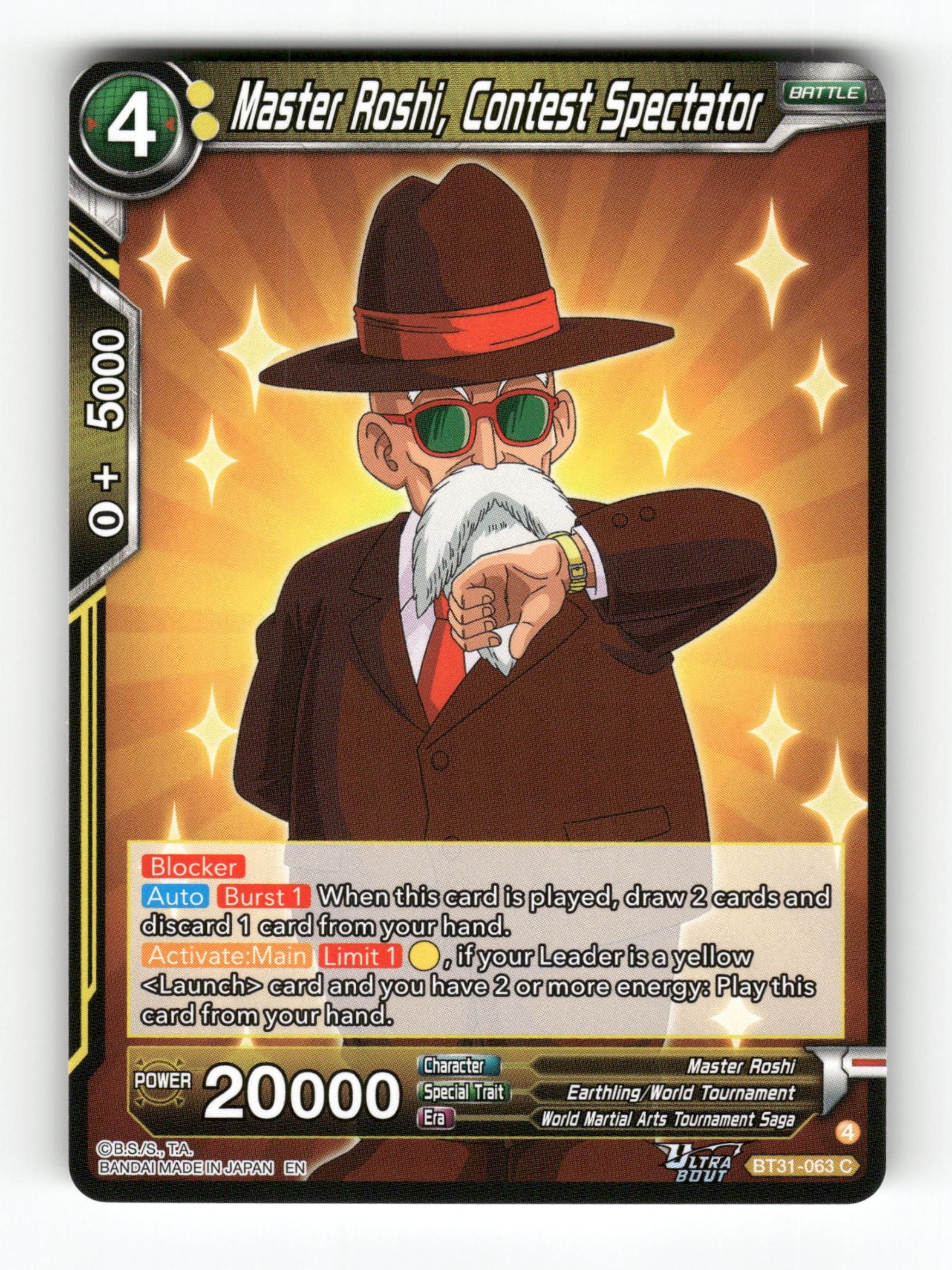 Master Roshi, Contest Spectator