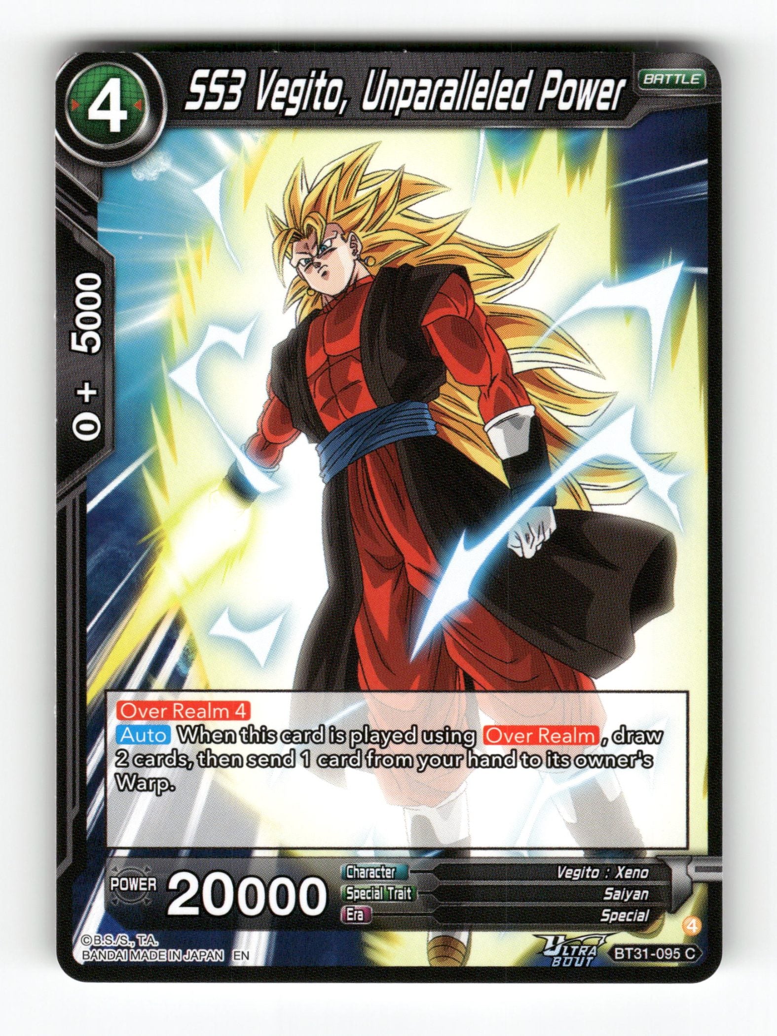 SS3 Vegito, Unparalleled Power