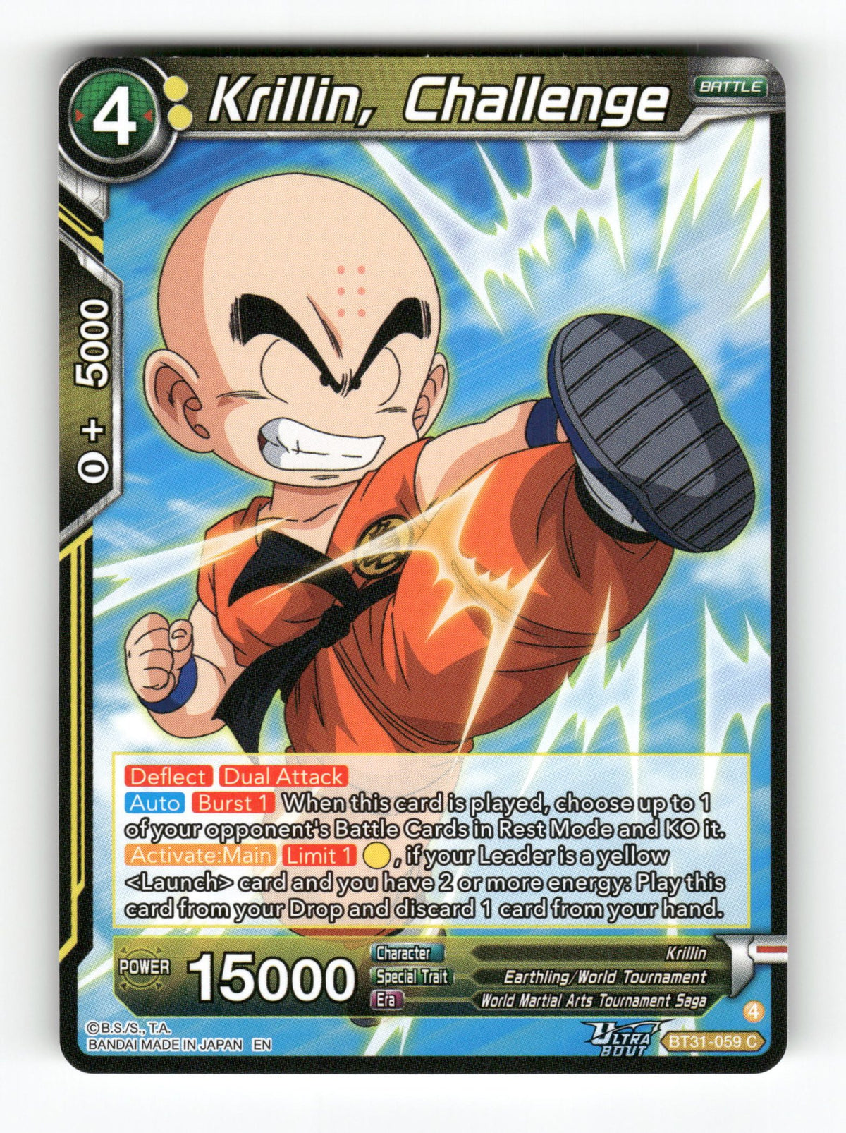 Krillin, Challenge