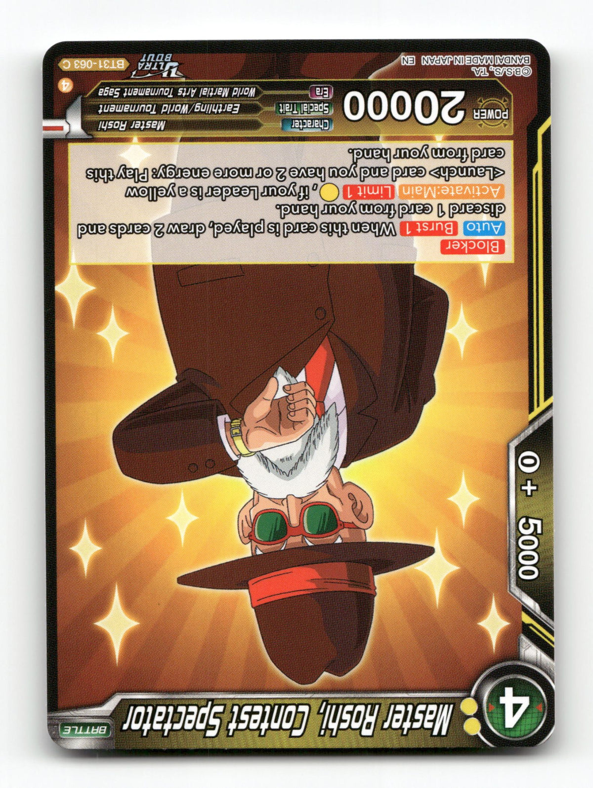 Master Roshi, Contest Spectator