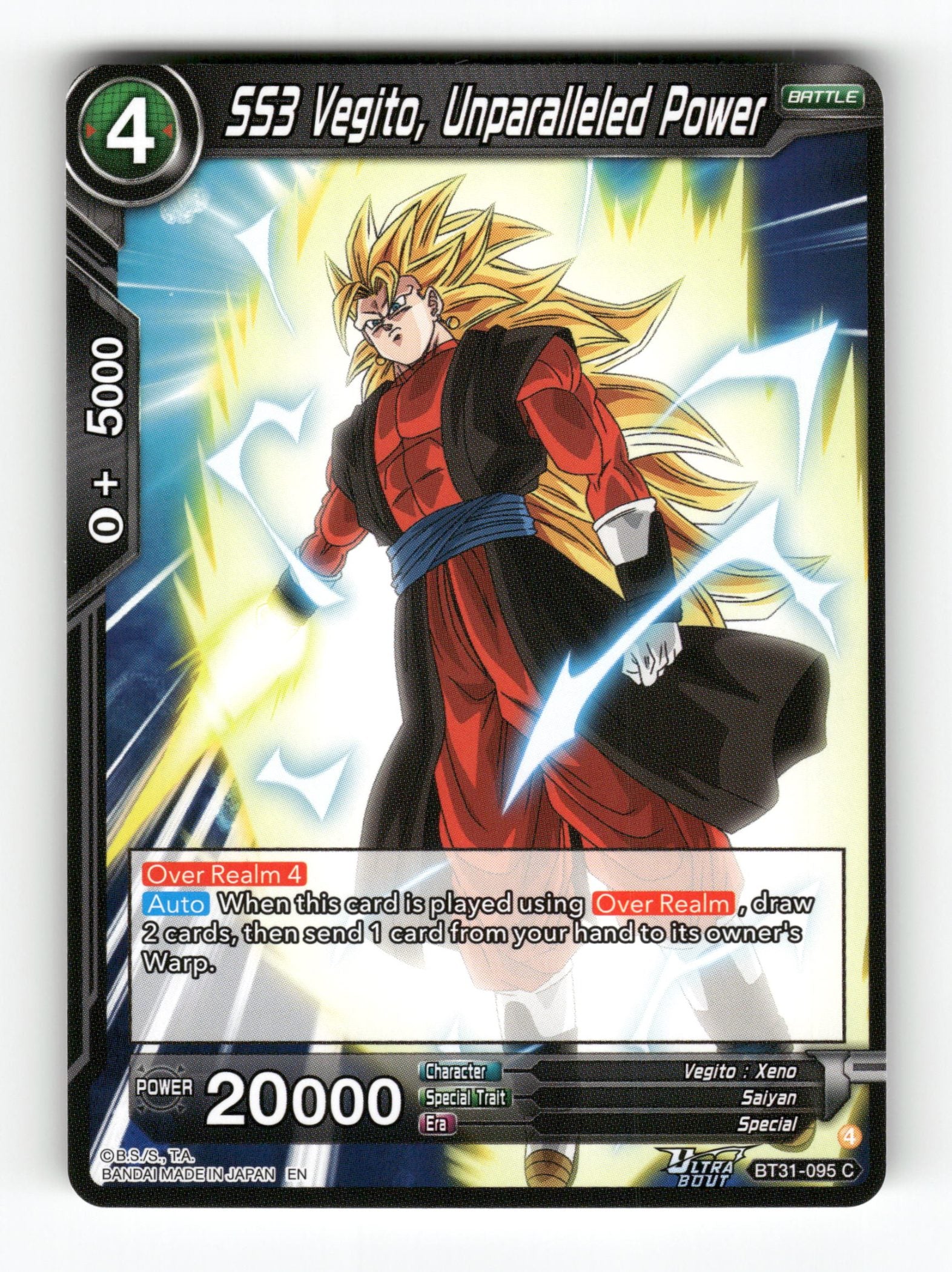 SS3 Vegito, Unparalleled Power