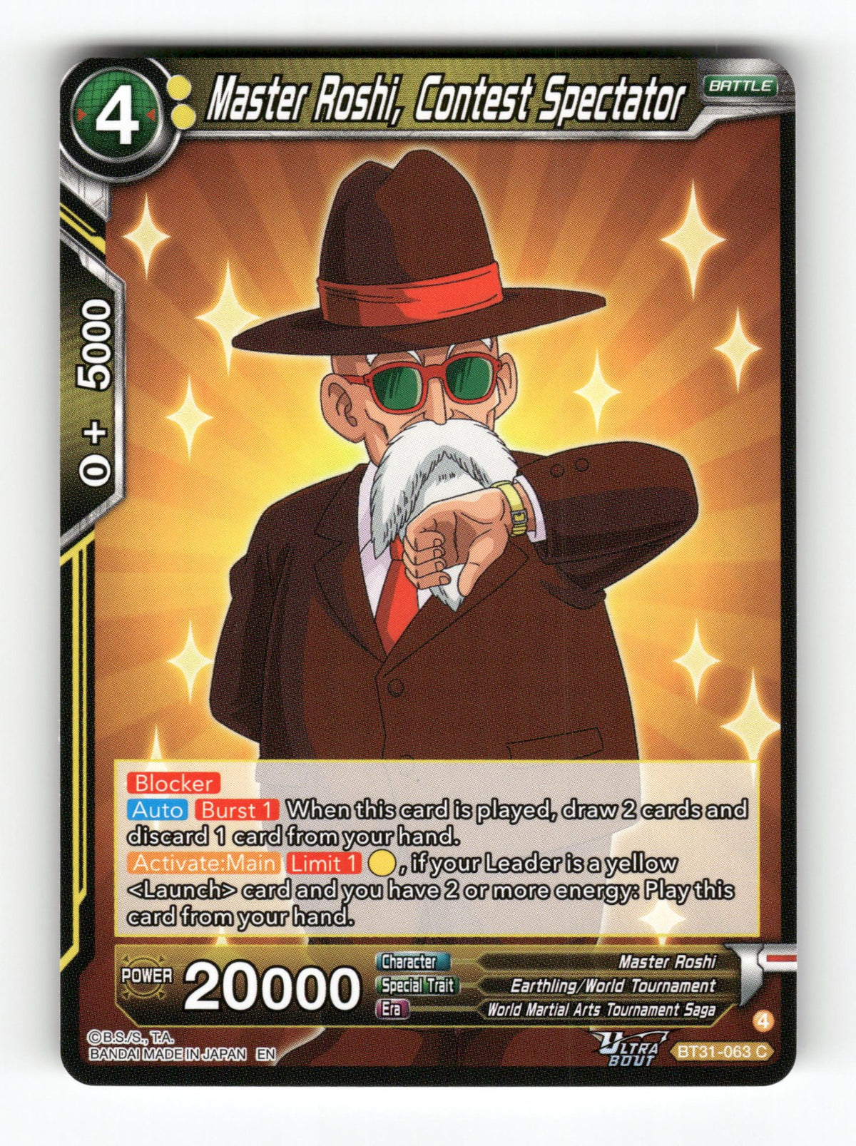 Master Roshi, Contest Spectator