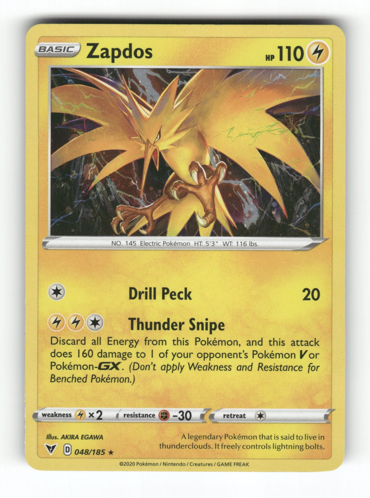 Zapdos (Cosmos Holo)