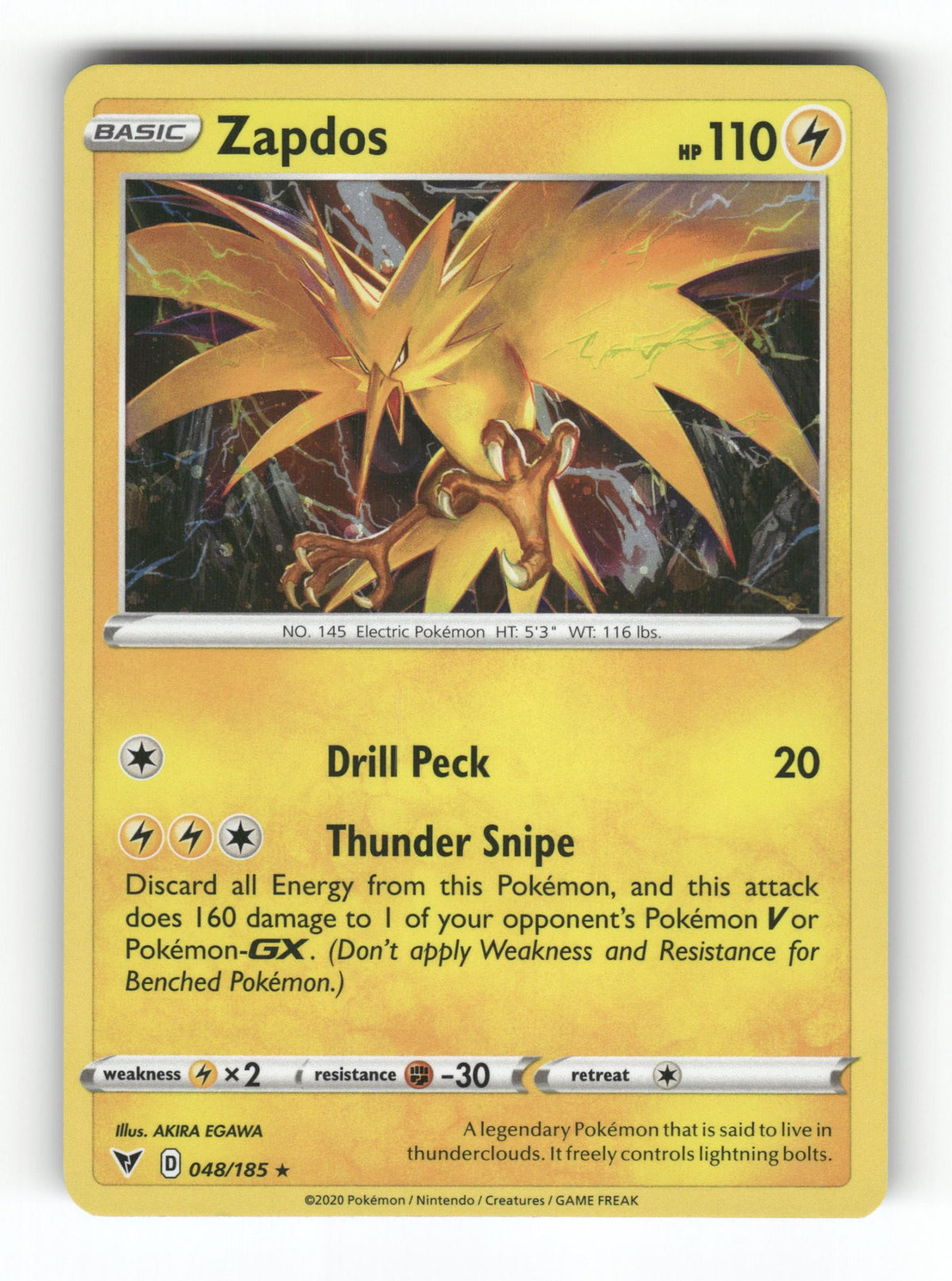 Zapdos (Cosmos Holo)