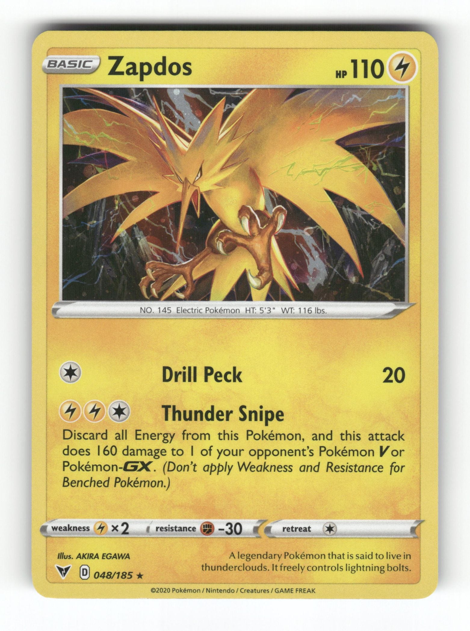 Zapdos (Cosmos Holo)