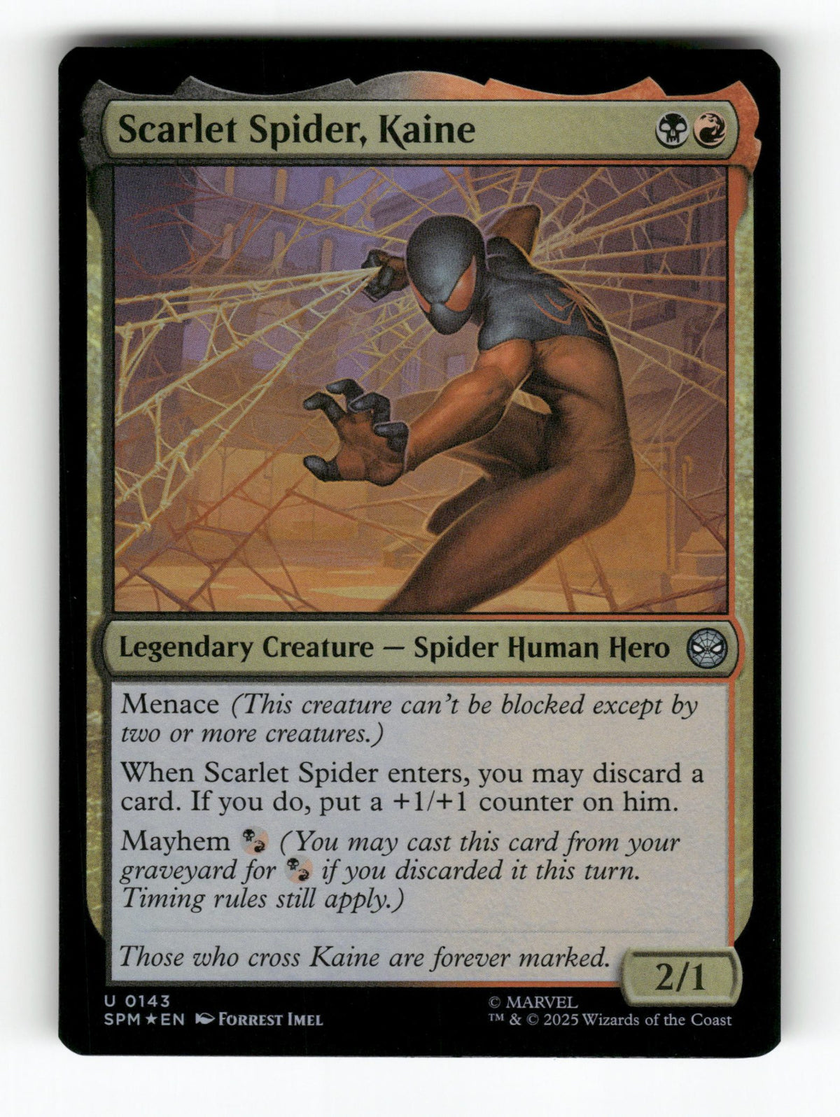 Scarlet Spider, Kaine