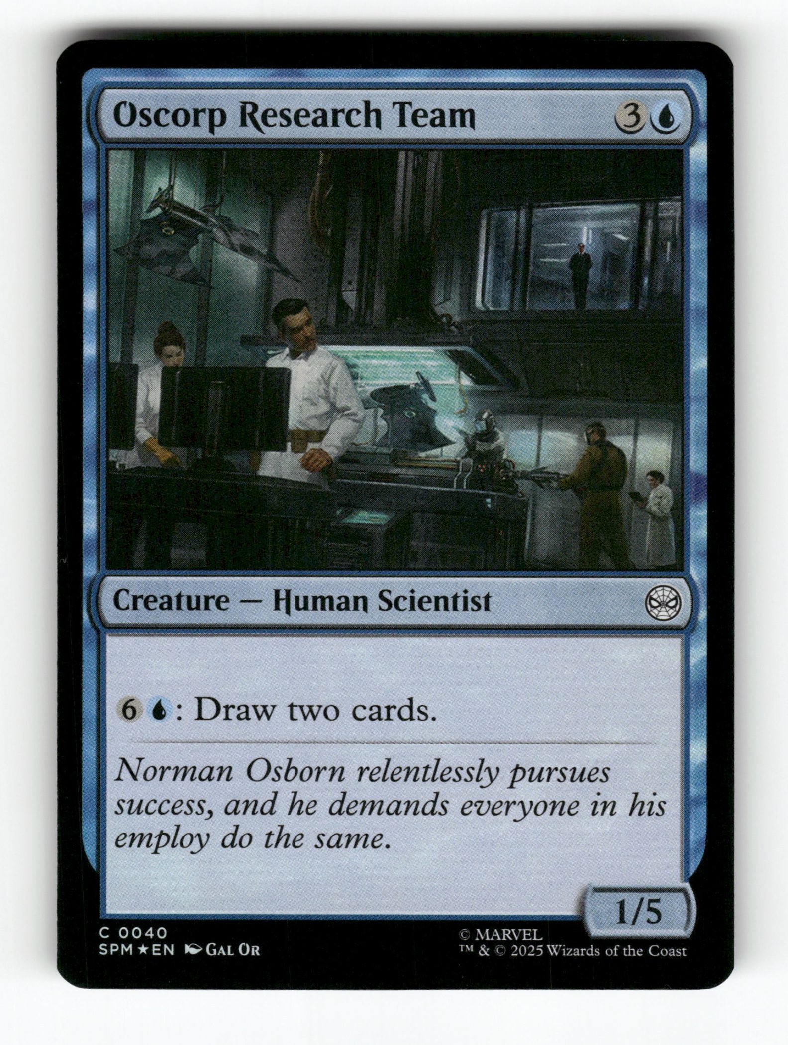 Oscorp Research Team