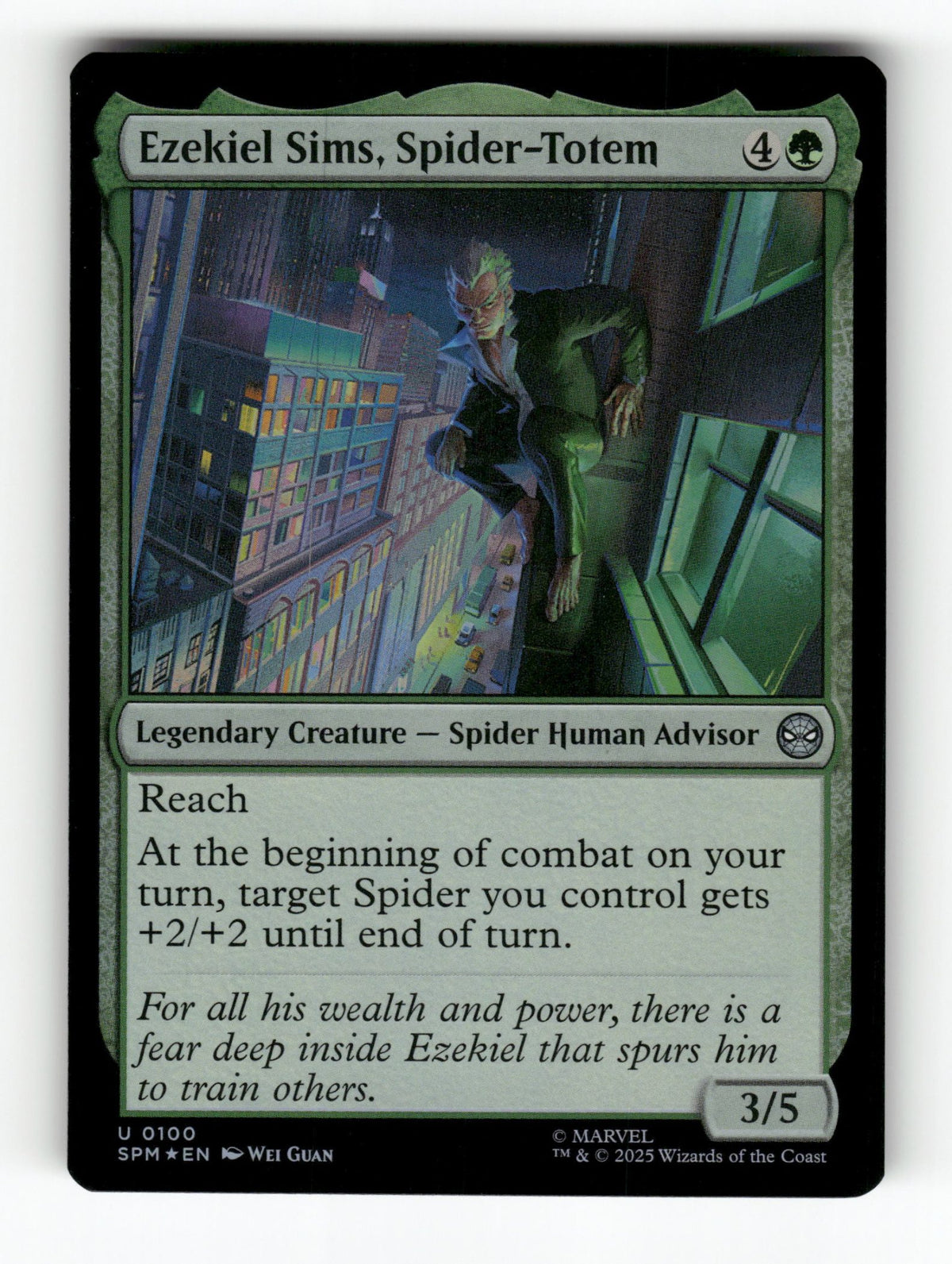 Ezekiel Sims, Spider-Totem
