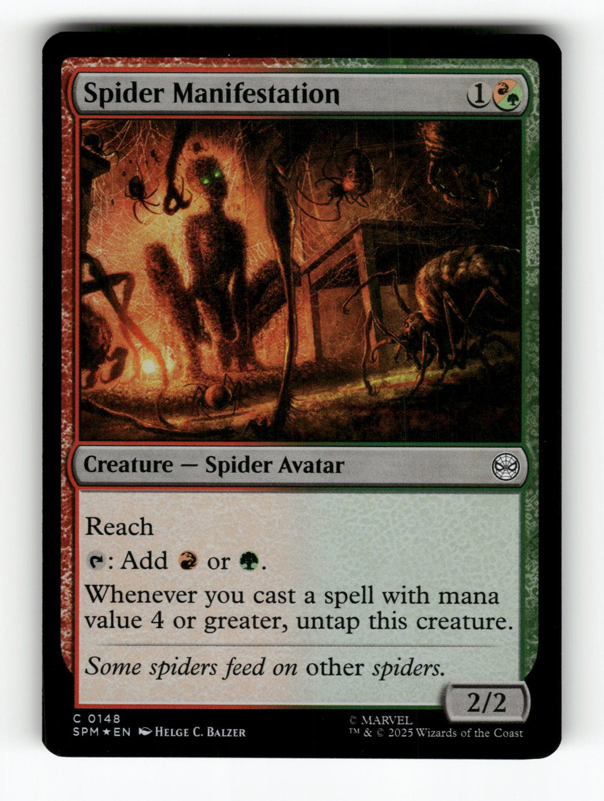 Spider Manifestation