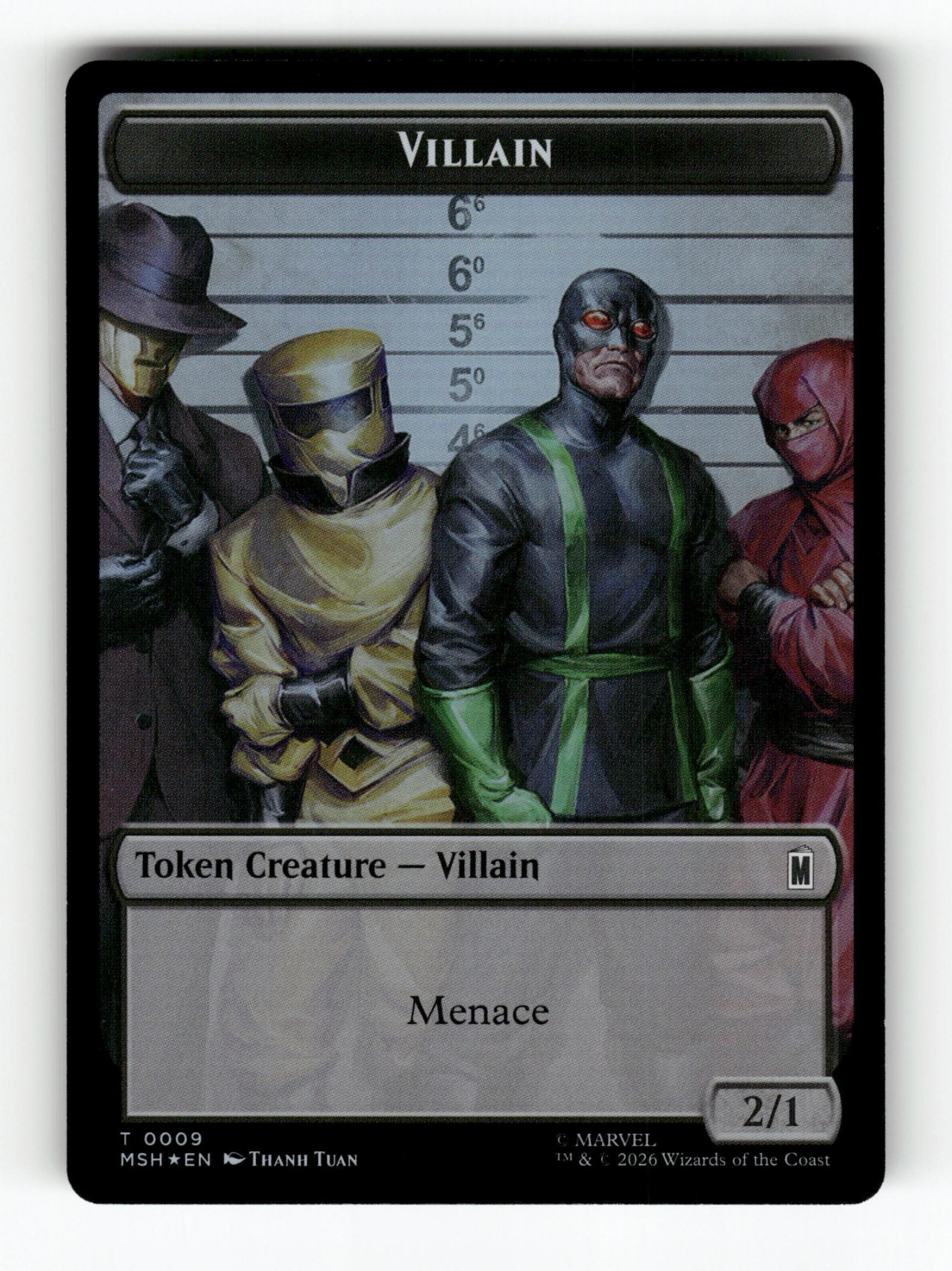 Villain // Treasure Double-Sided Token