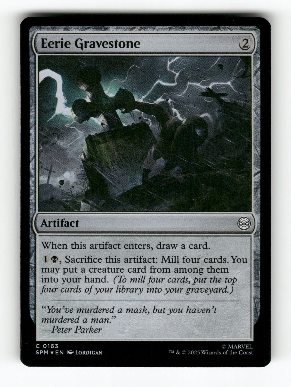 Eerie Gravestone