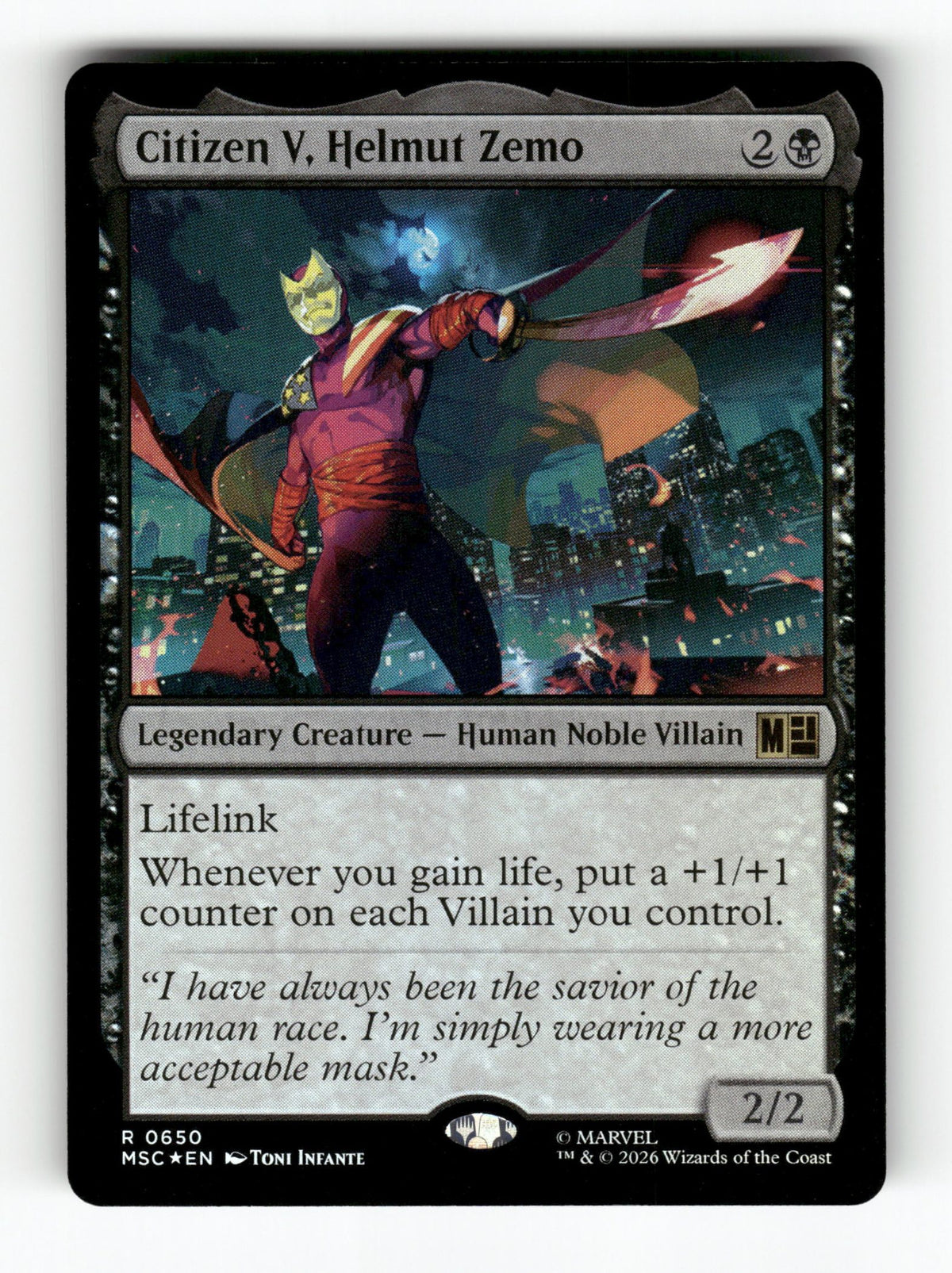 Citizen V, Helmut Zemo