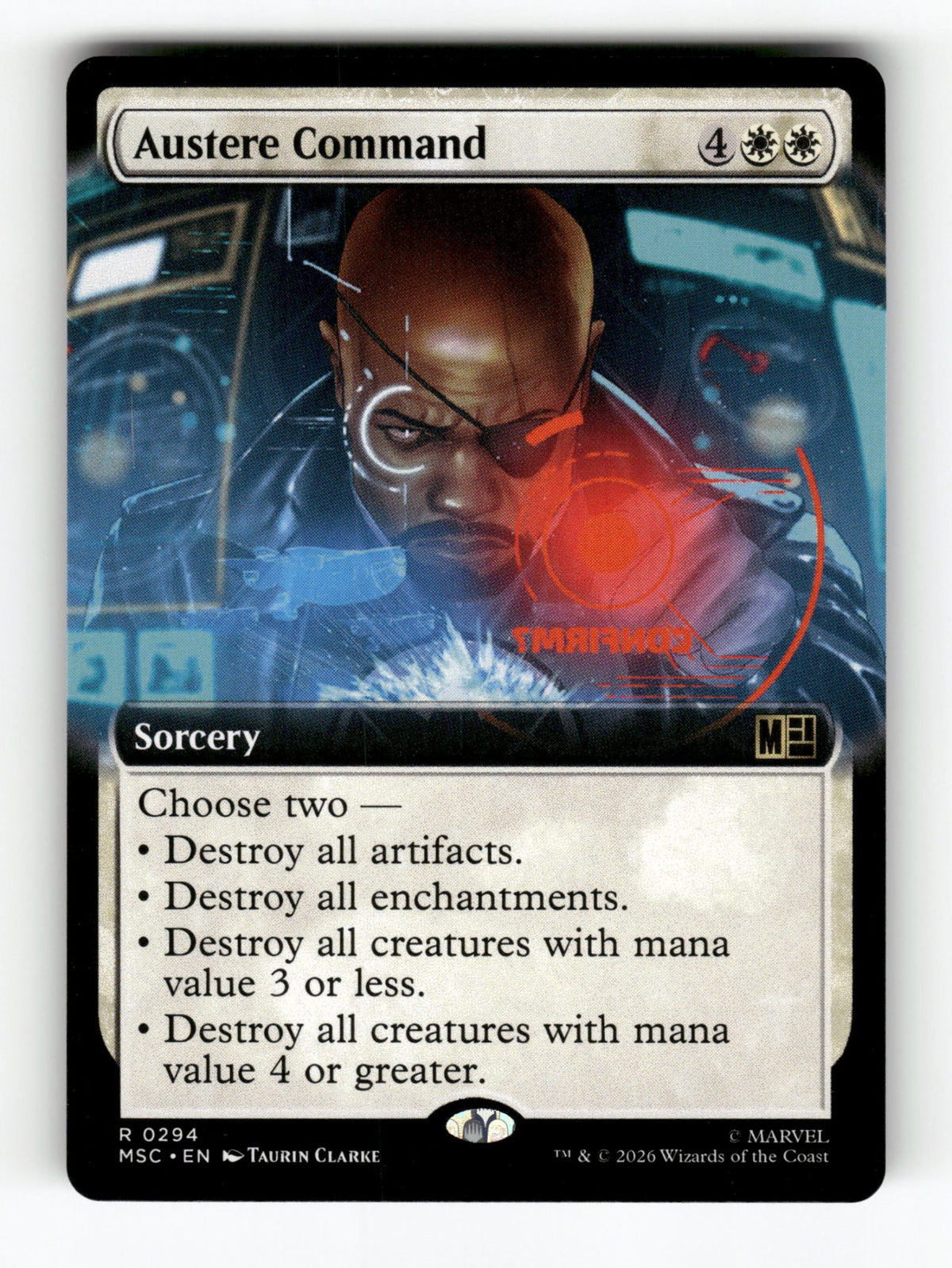Austere Command (Extended Art)