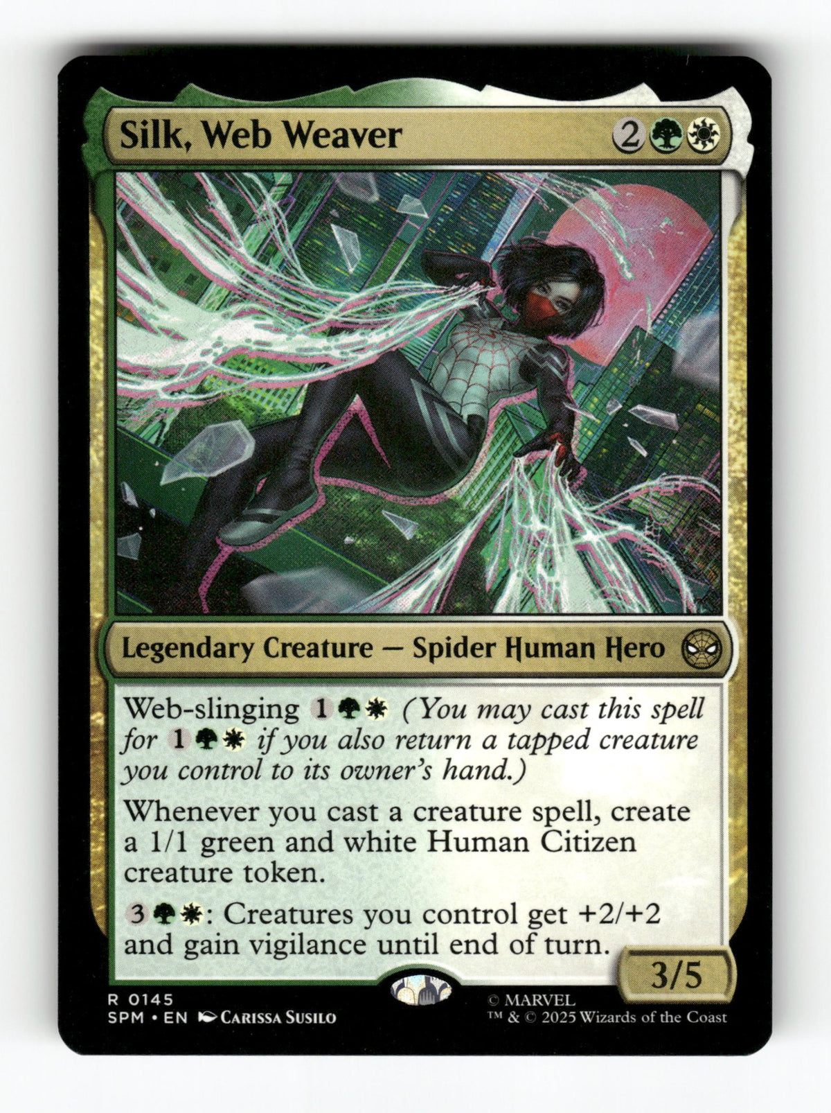 Silk, Web Weaver