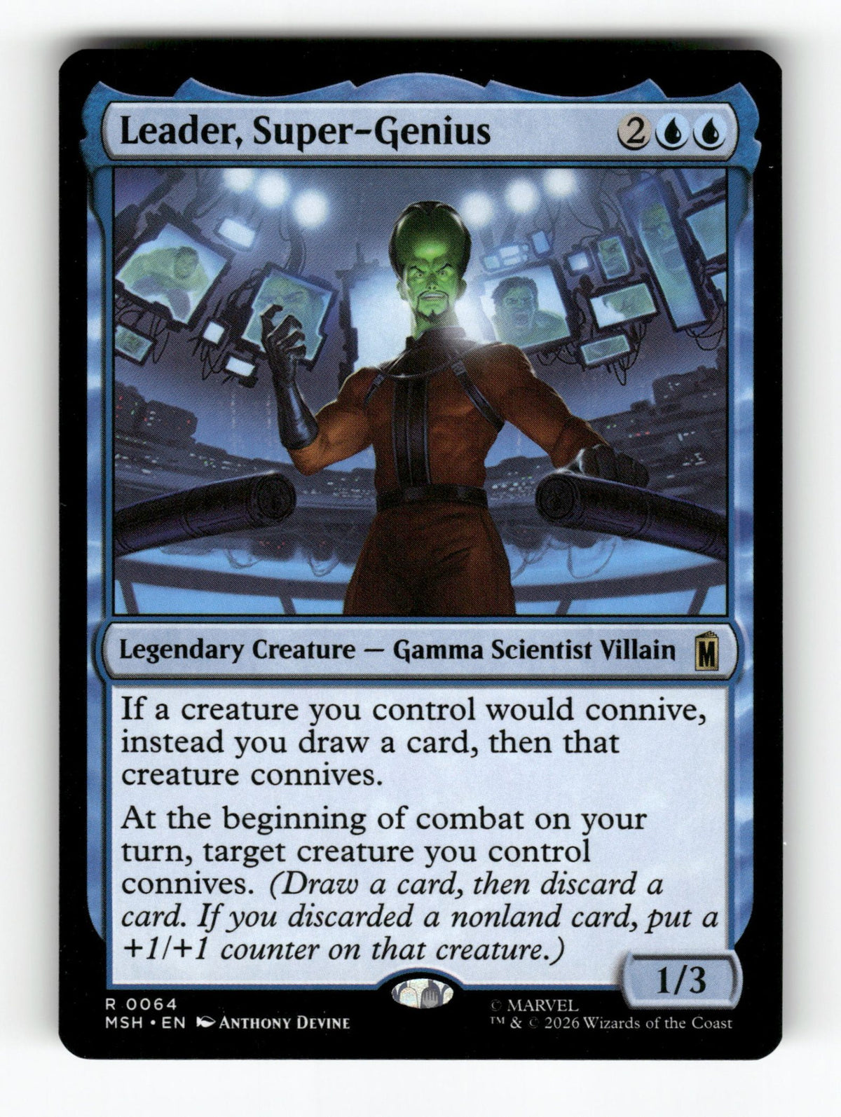 Leader, Super-Genius