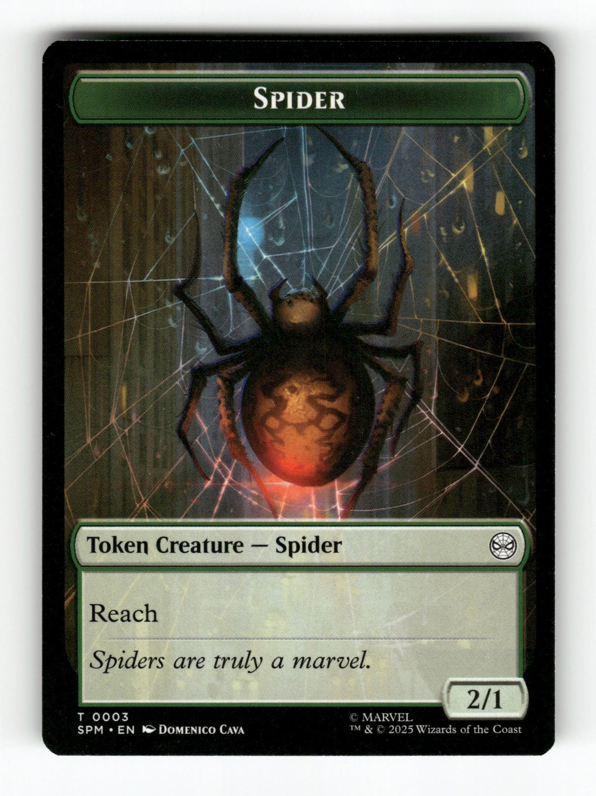 Spider // Food Double-Sided Token