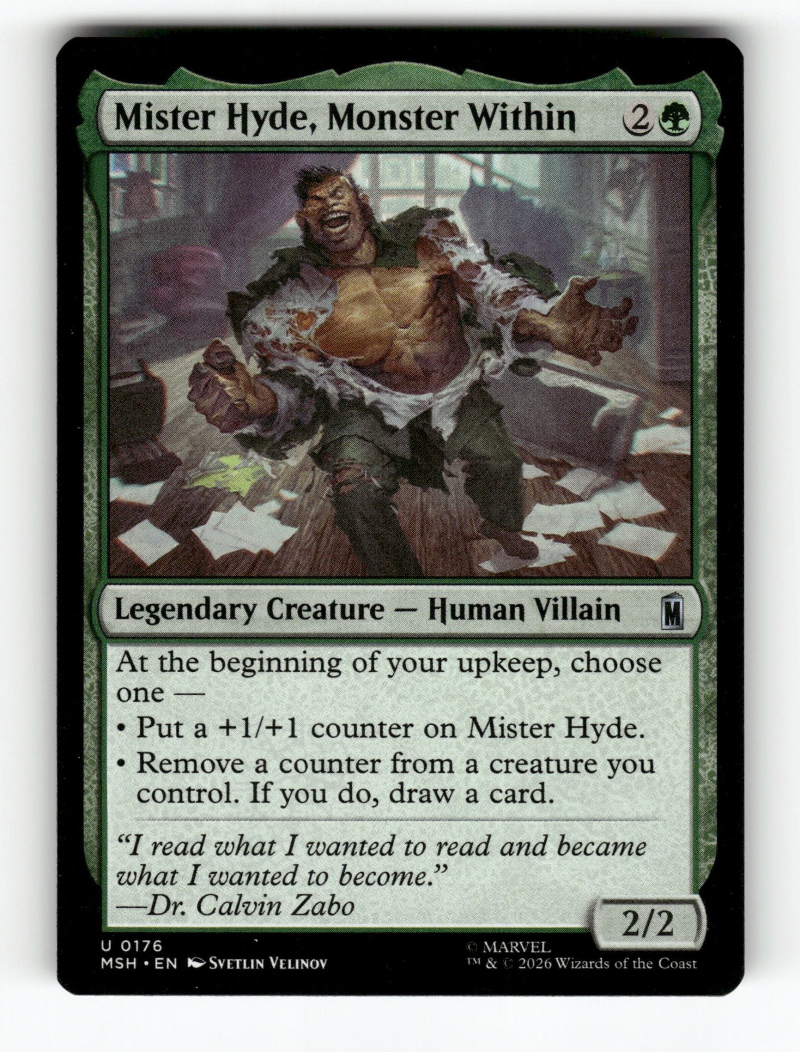 Mister Hyde, Monster Within