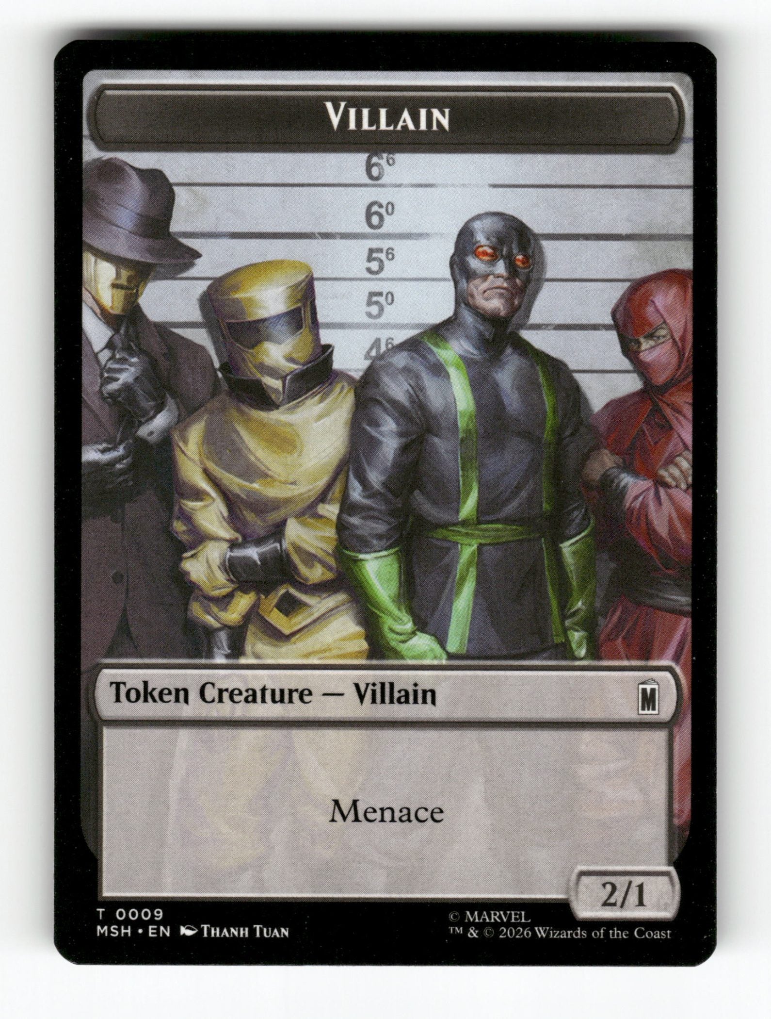 Villain // Soldier Double-Sided Token