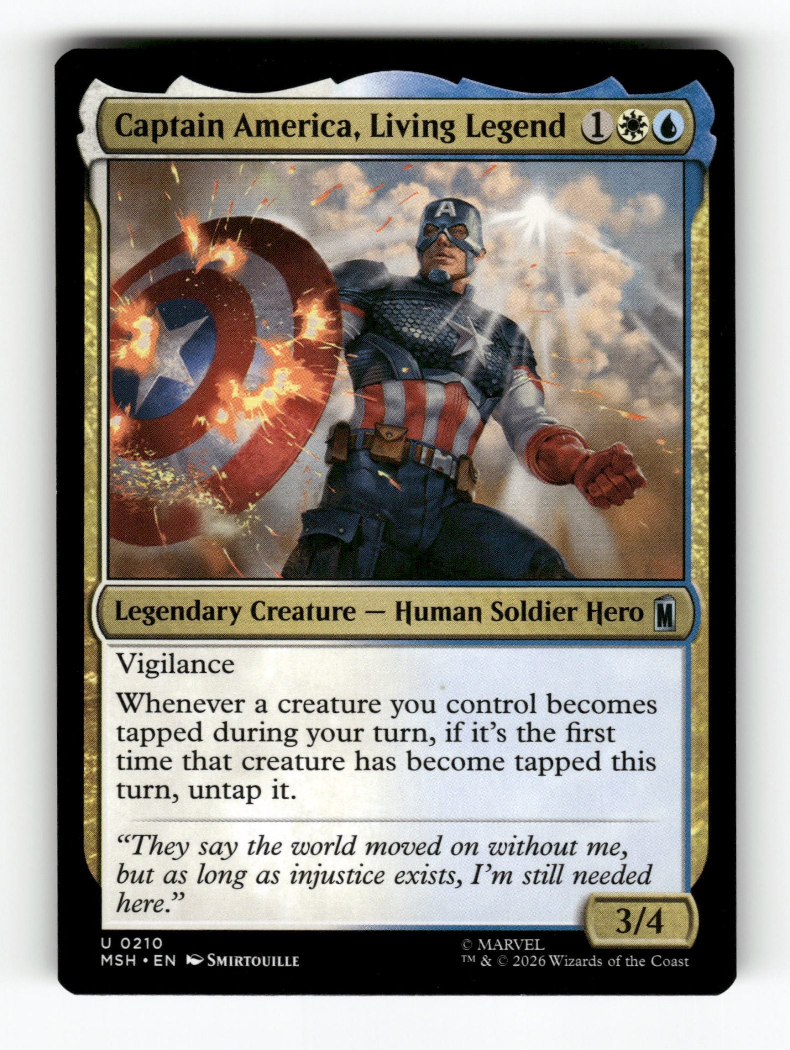 Captain America, Living Legend