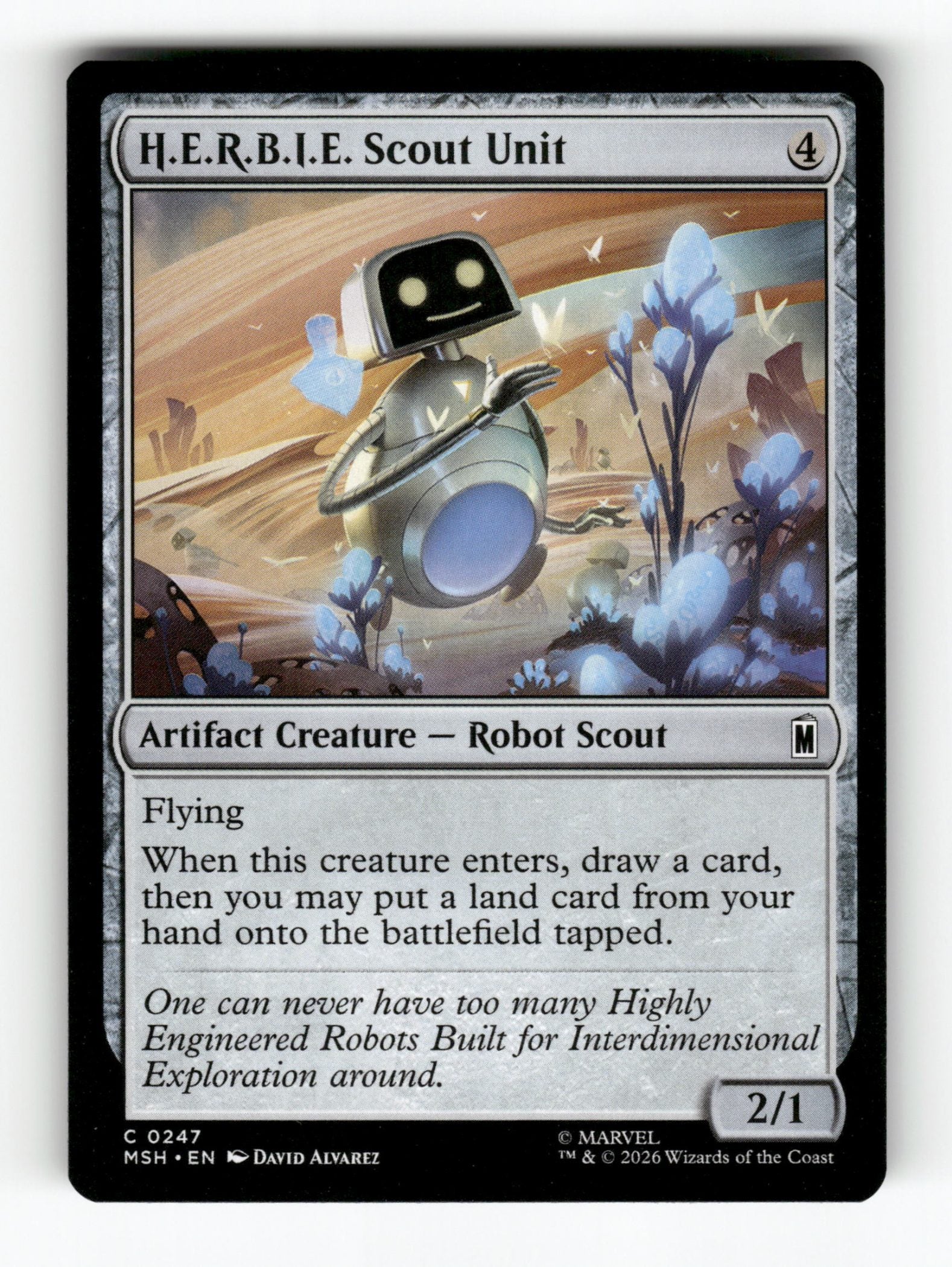H.E.R.B.I.E. Scout Unit