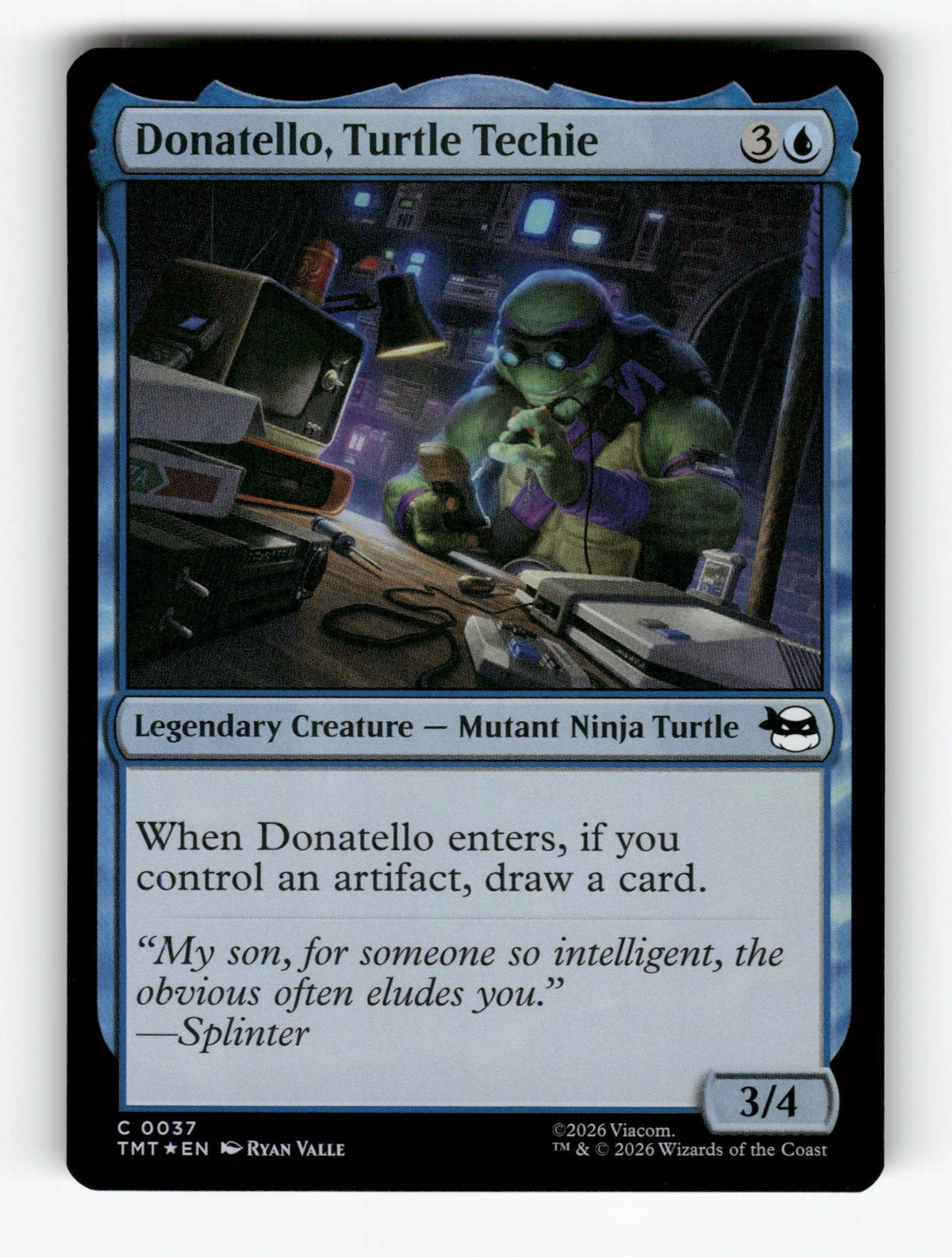 Donatello, Turtle Techie
