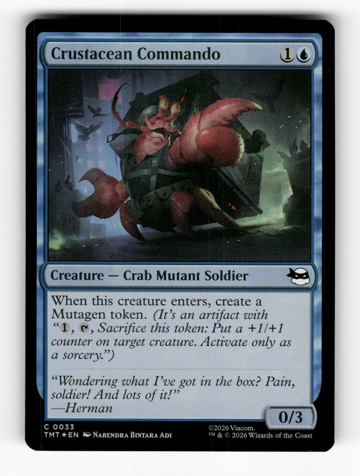 Crustacean Commando
