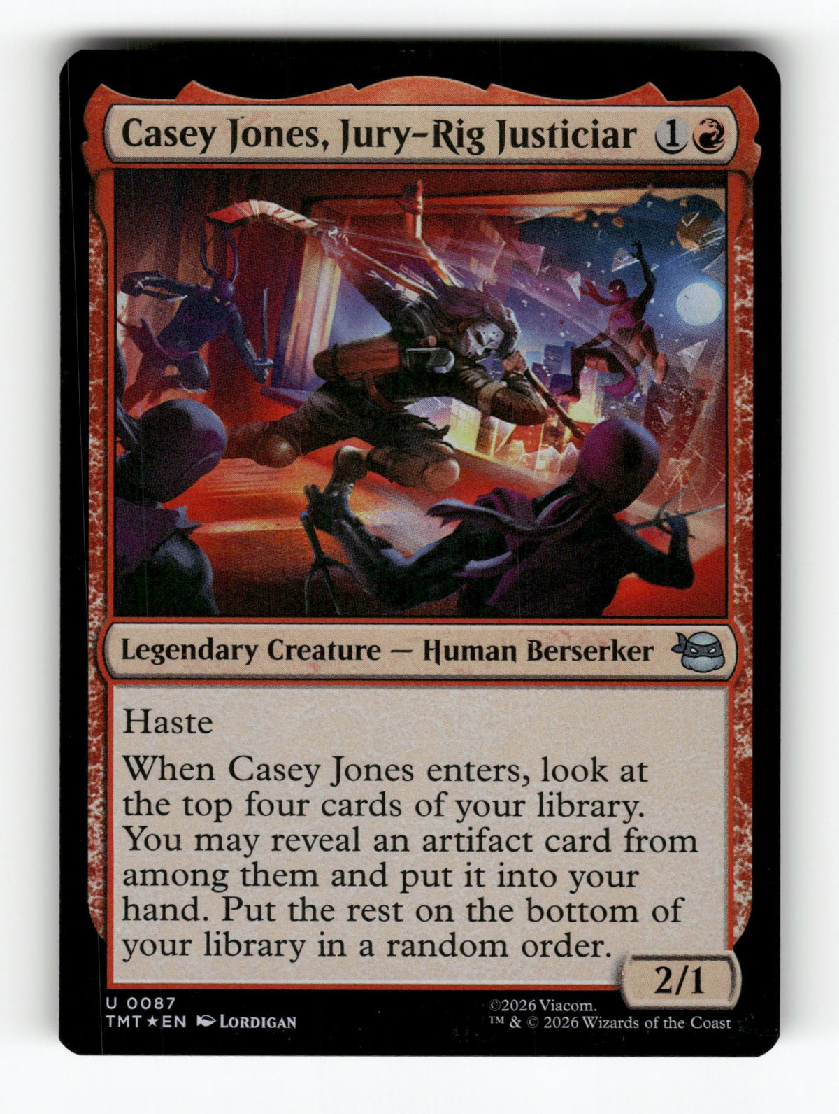 Casey Jones, Jury-Rig Justiciar