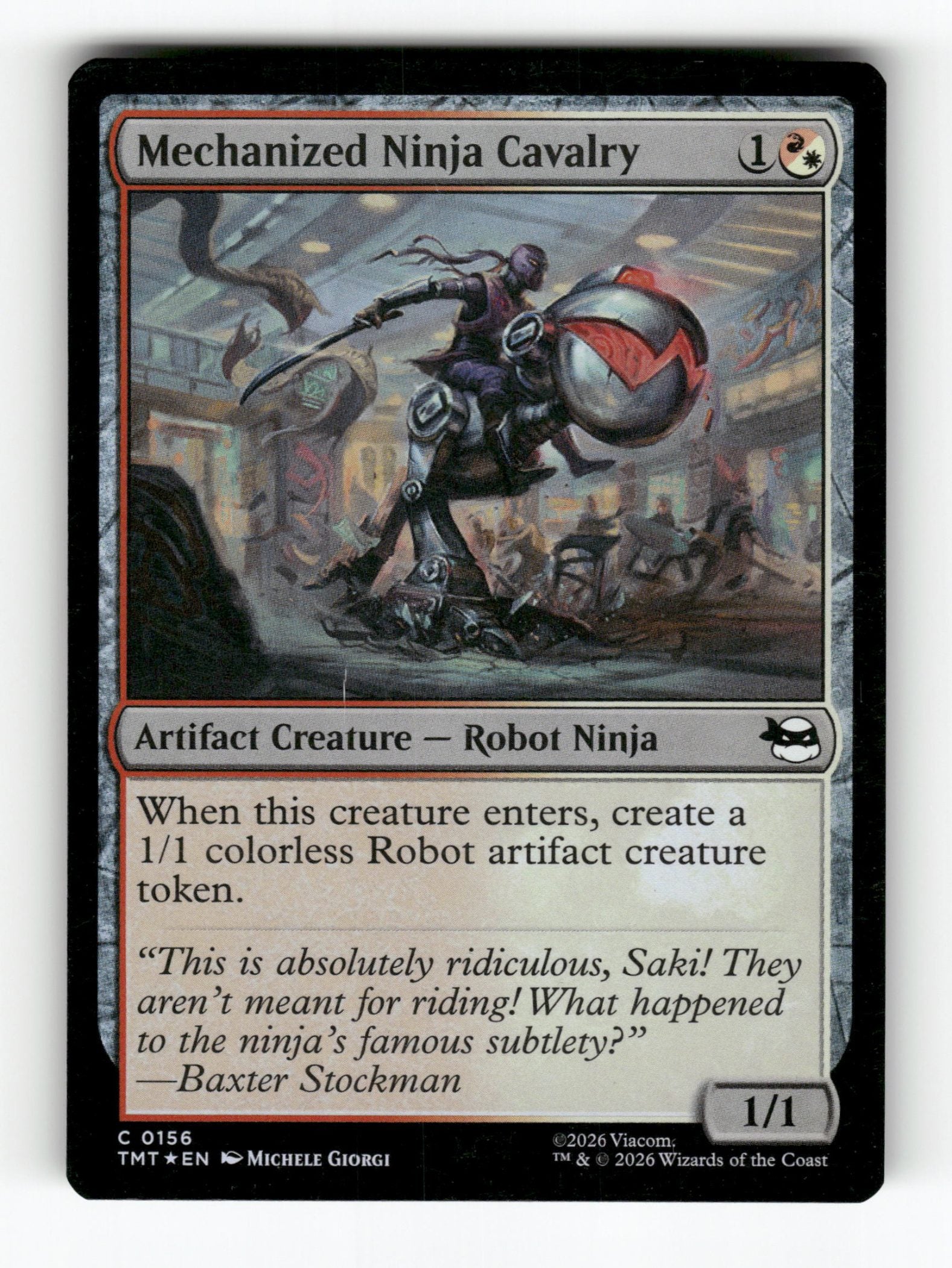 Mechanized Ninja Cavalry